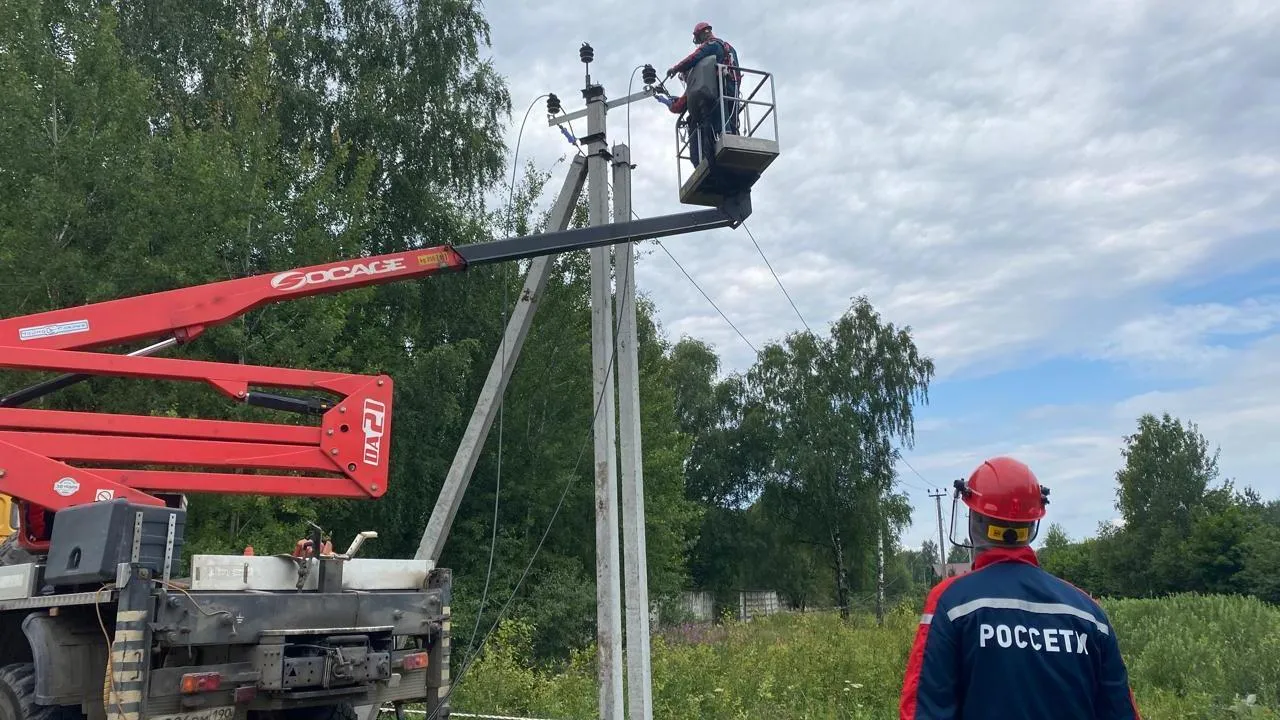 Более 500 км алюминиевого провода заменили на СИП на воздушных линиях в  Подмосковье за полгода