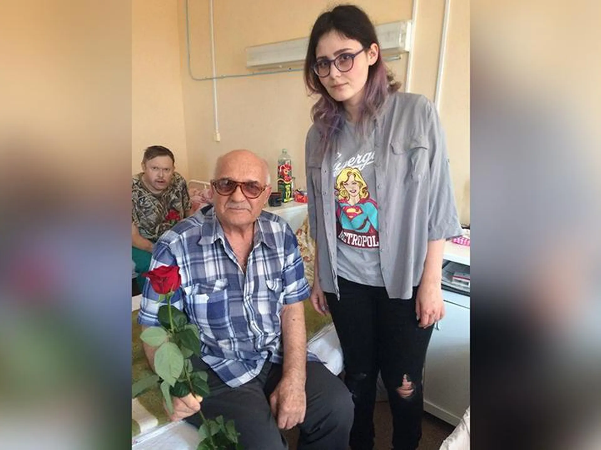 Супруги организовали «цветочную терапию» в больнице Ступино