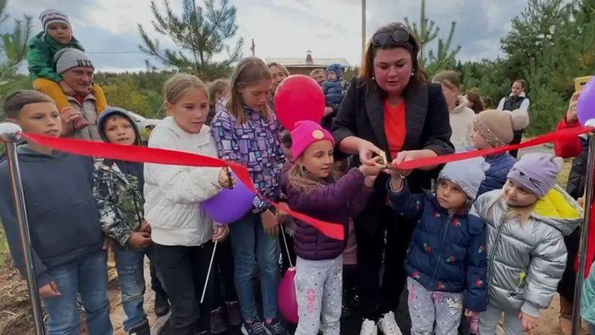 В Истре открыли новый детский городок площадью 200 кв. м