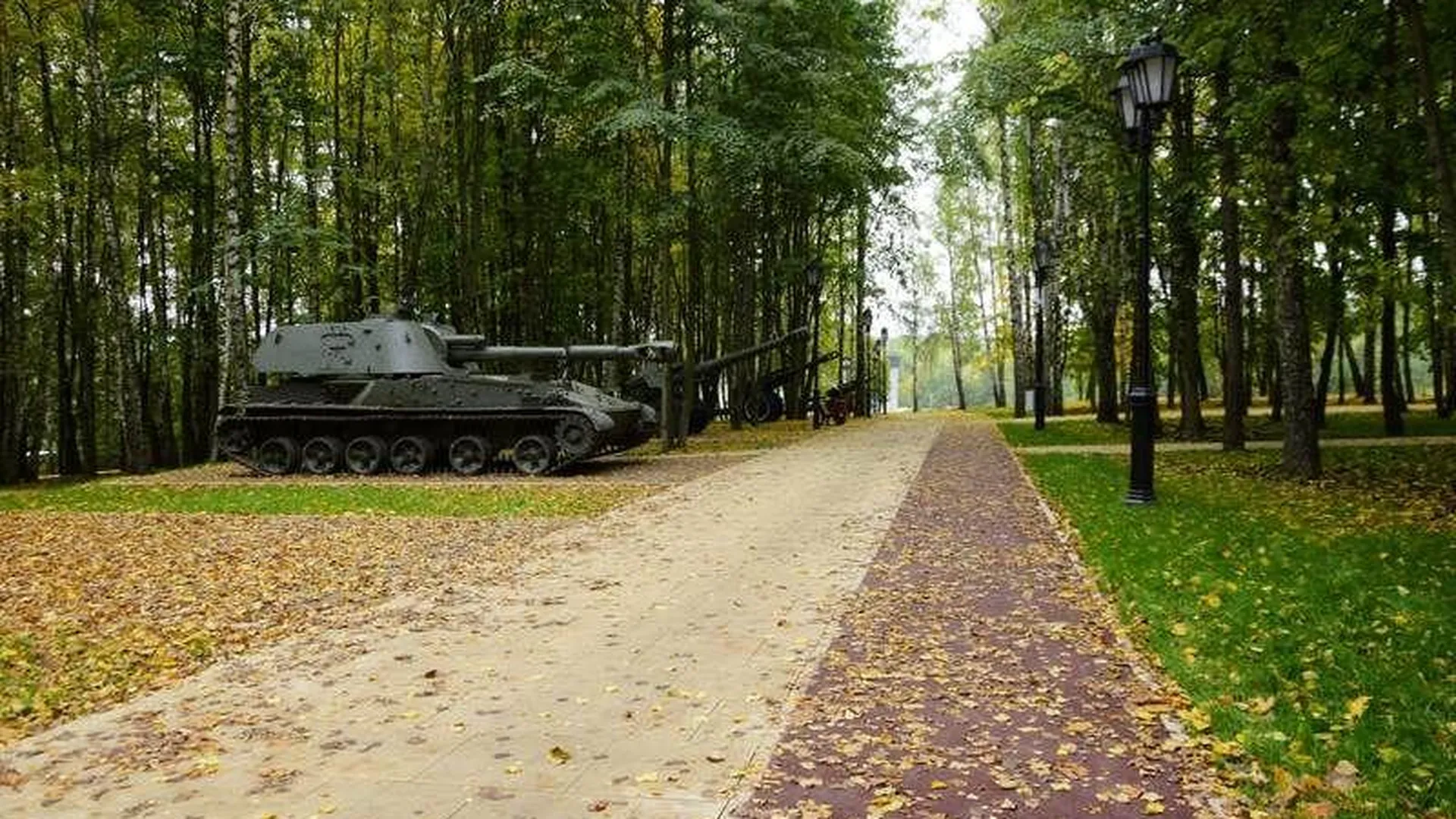 В Наро-Фоминске завершилось благоустройство парка Победы