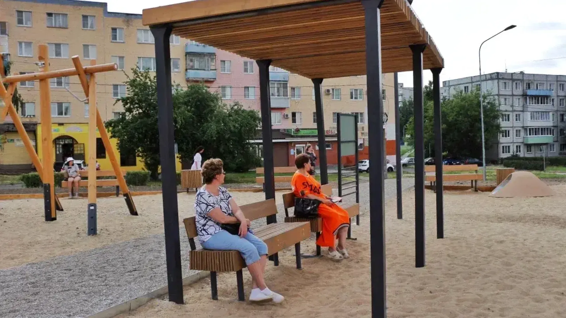 Около 8 тысяч человек посетили парк в Луховицах за неделю