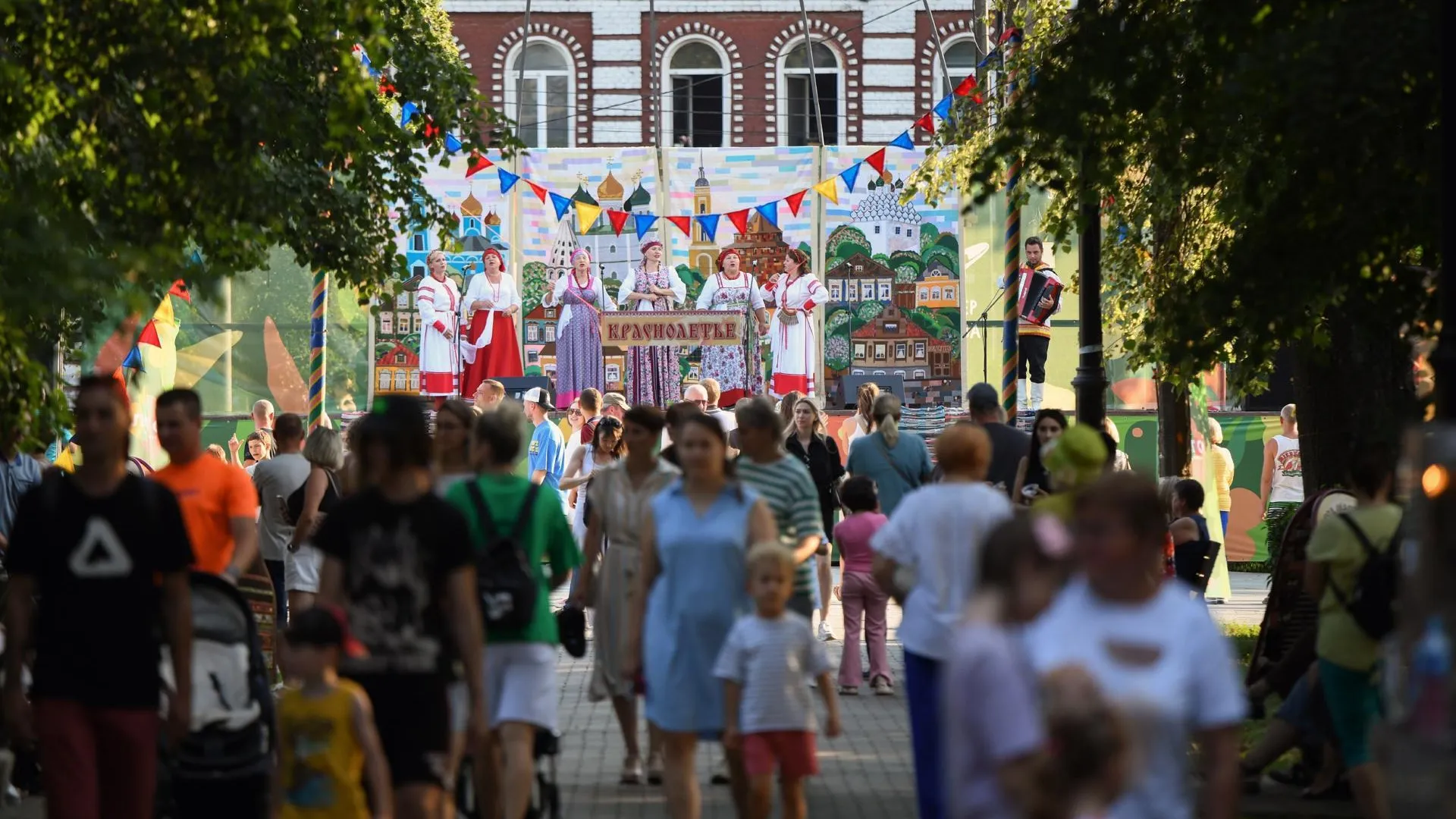 Более трех тысяч жителей и гостей Коломны посетили фестиваль «Краснолетье»