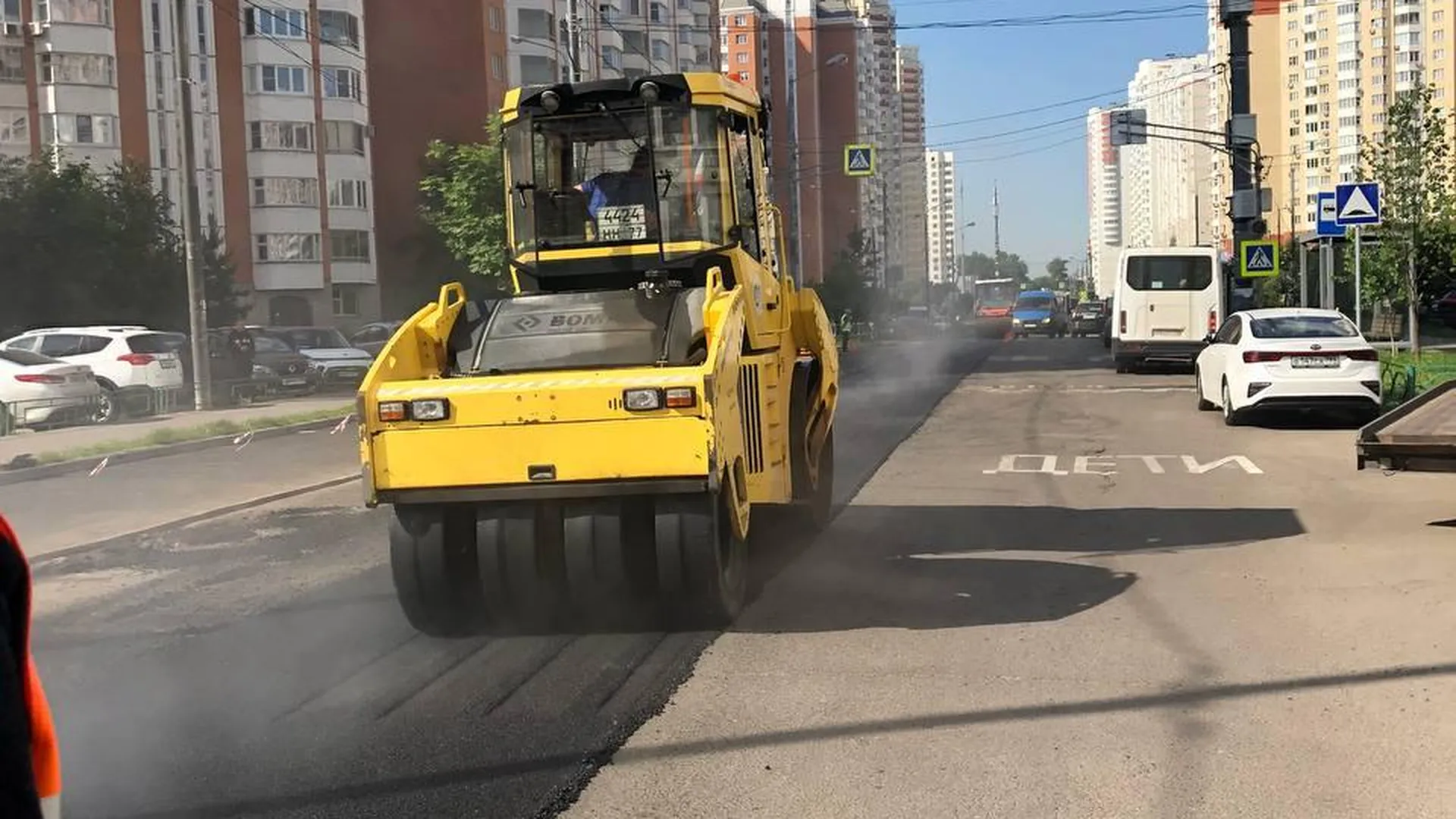 Более двадцати муниципальных дорог отремонтировали в Люберцах