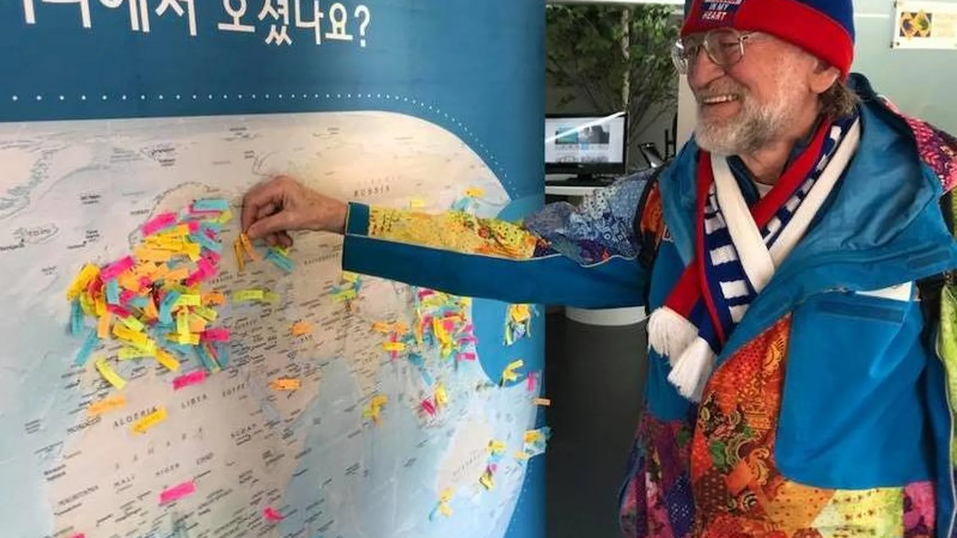 79-летний пенсионер из Химок объездил полмира по волонтерской программе 