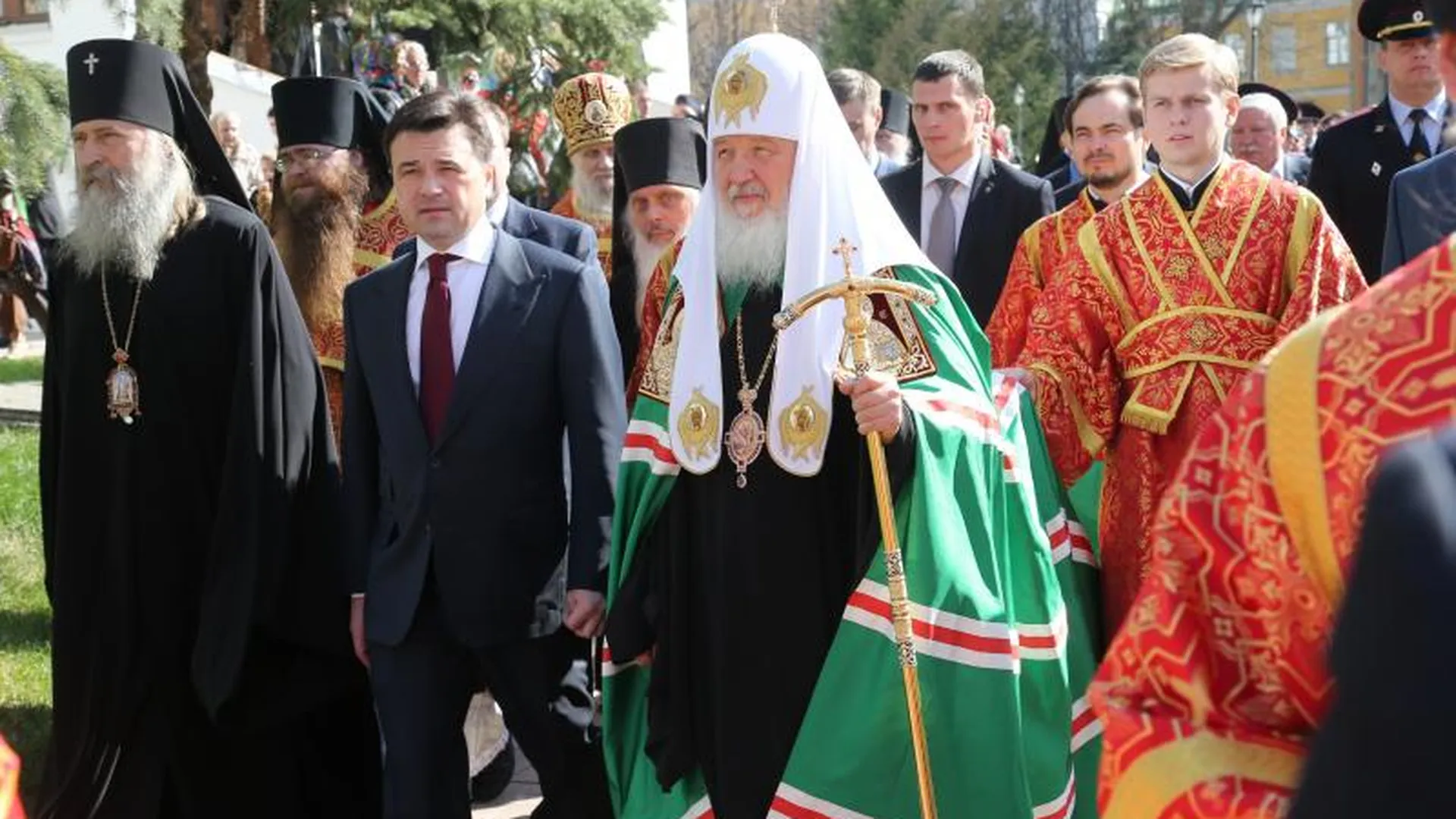 Губернатор посетил Свято-Троицкую Сергиеву Лавру