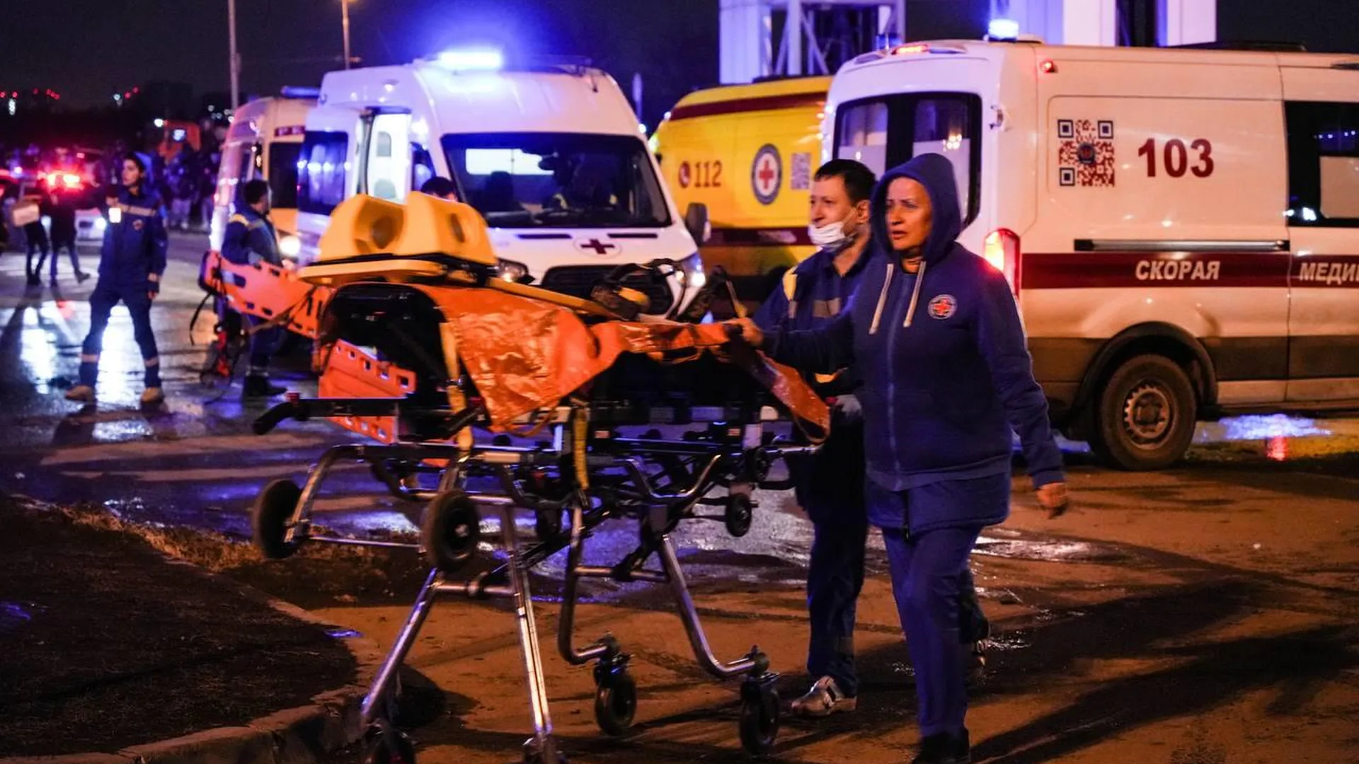 Дополнительный персонал привлекли в Подмосковье для оказания помощи пострадавшим в ходе теракта в «Крокусе»