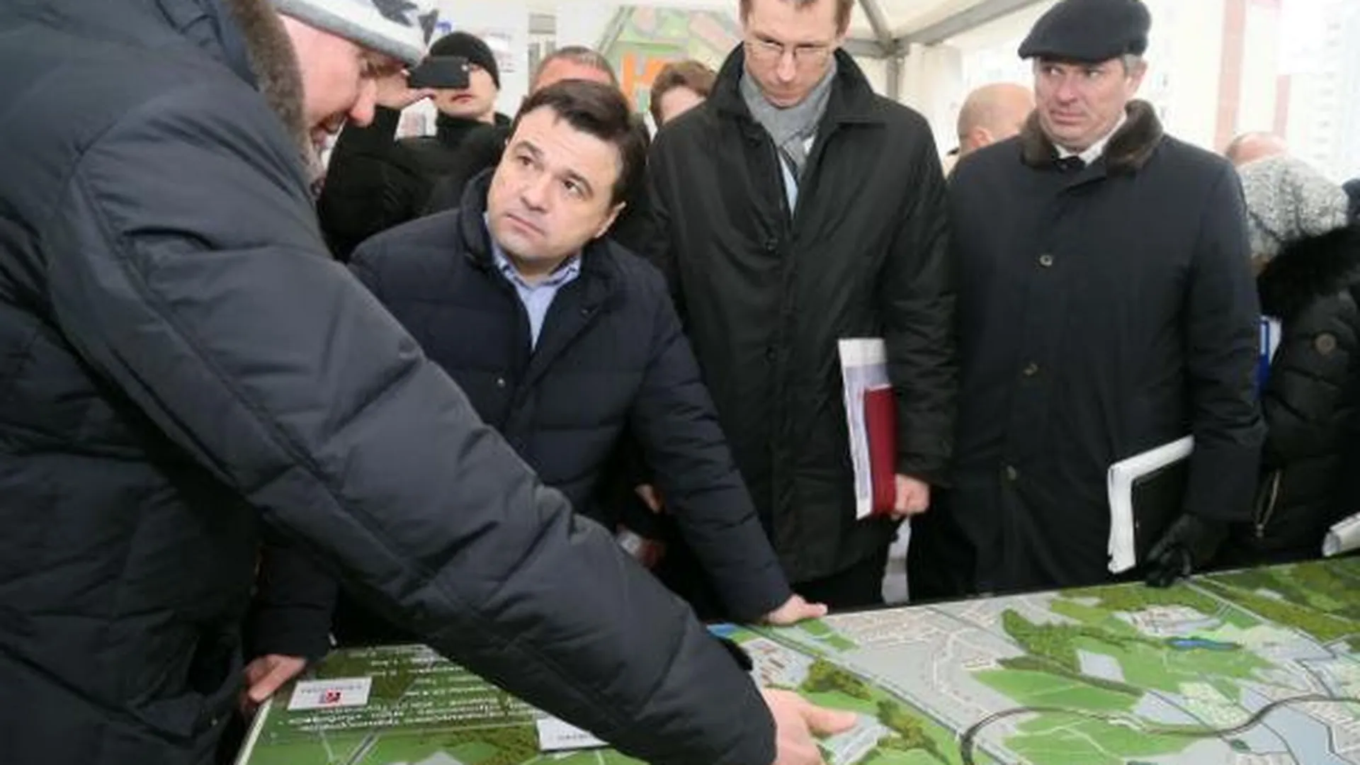 О планах реконструкции дорог Видного рассказали губернатору
