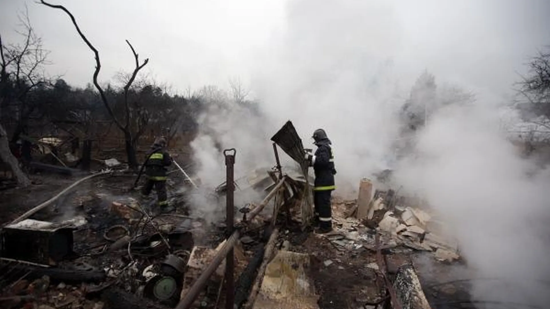 Две пенсионерки погибли при пожаре в Наро-Фоминском районе
