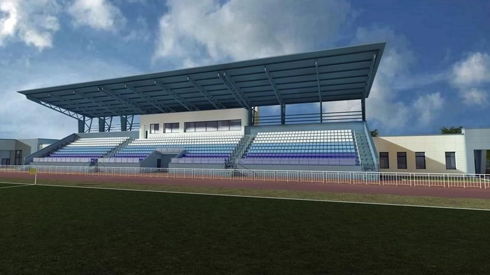Стадион «Русич» масштабно реконструируют в Ликино-Дулево