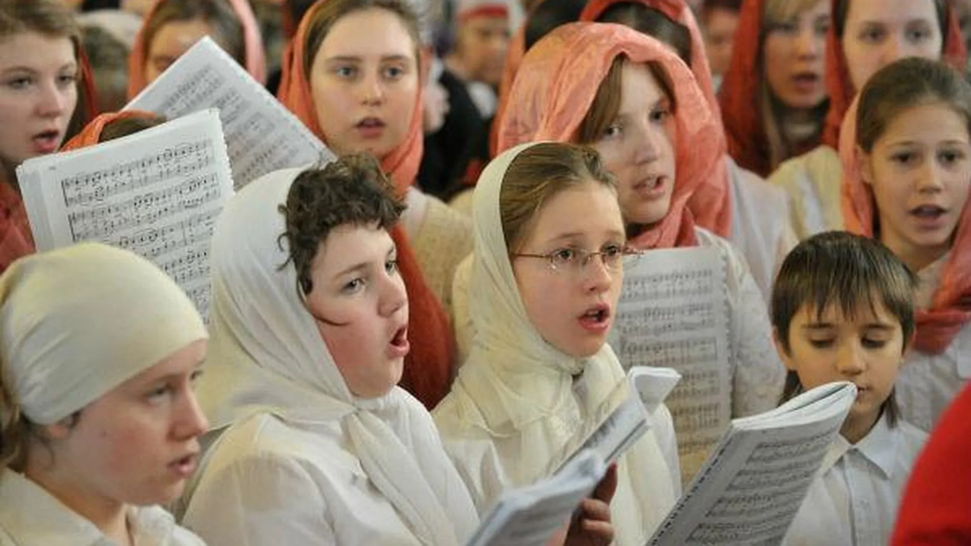 Детский греческий хор выступил в соборе Егорьевска