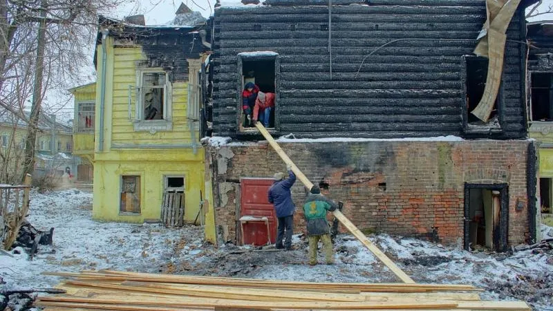 Жители сами восстановили исторический дом в Сергиевом Посаде