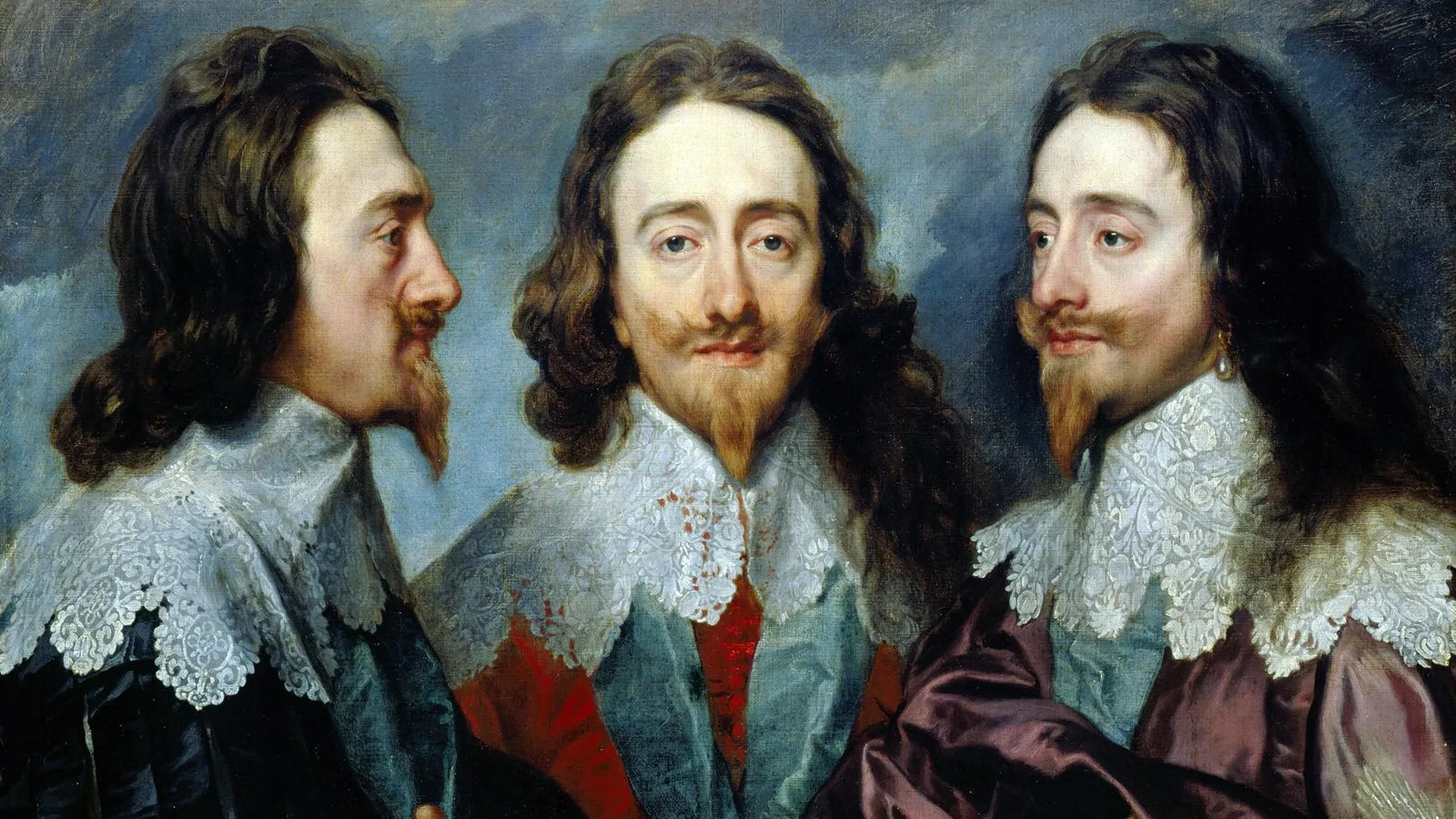 «Карл I с трех сторон», картина А. Ван Дейка. Фото wikipedia.org