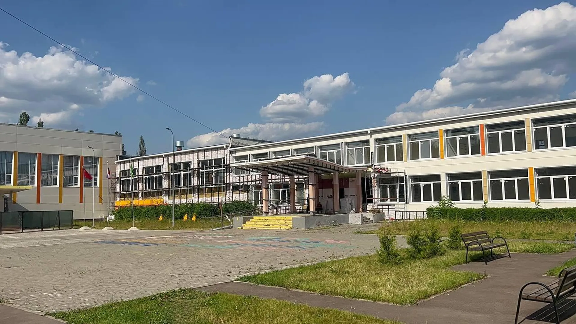 Капремонт седьмой школы в Ивантеевке завершат в августе 2023 года