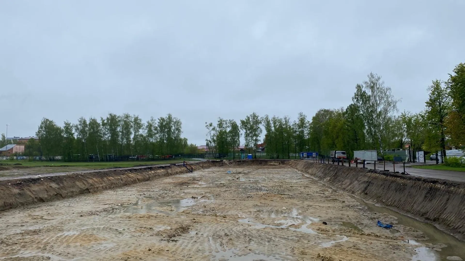 Стадион «Спартак» реконструируют в Луховицах в 2025 году