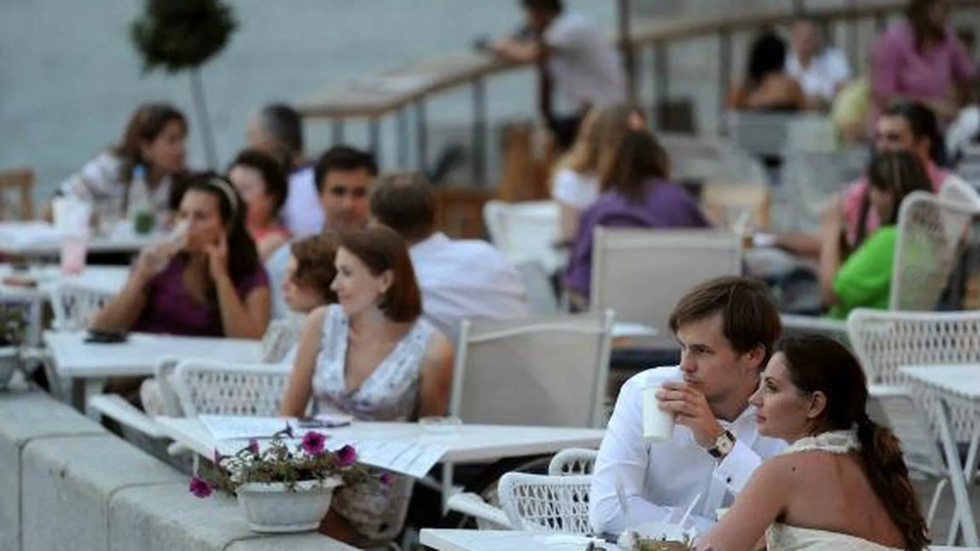Пятьсот пятьдесят летних кафе будут работать в Подмосковье в 2016 г