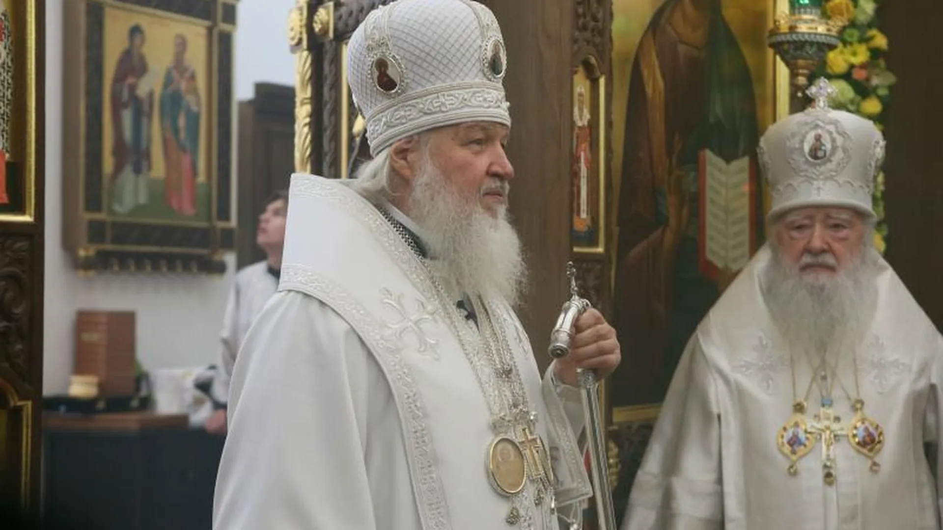 Патриарх вручил главе Мытищинского района орден Сергия Радонежского