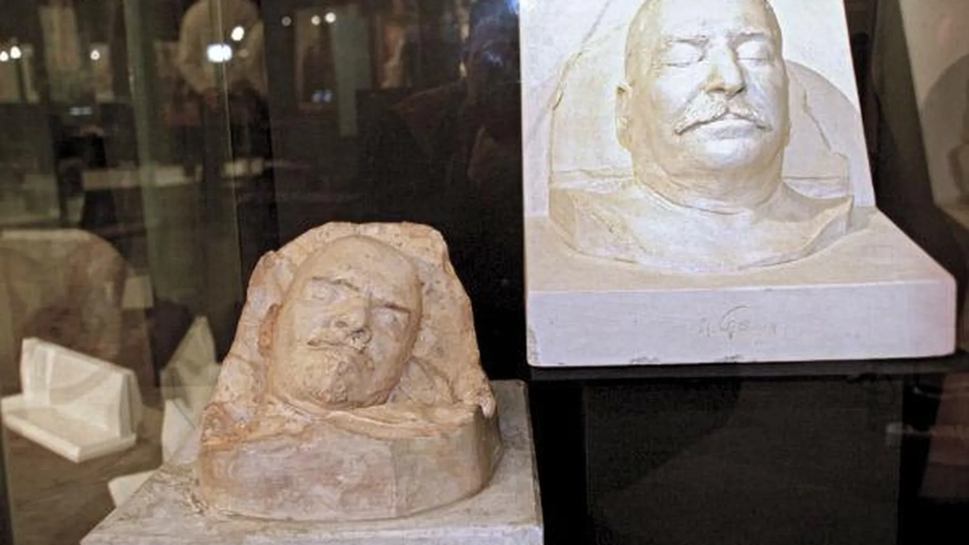 Посмертные маски известных личностей можно увидеть в Ступине