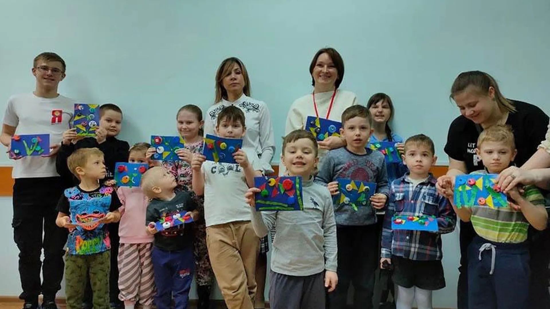 В Городском округе Пушкинский провели мастер-класс для детей с особенностями развития