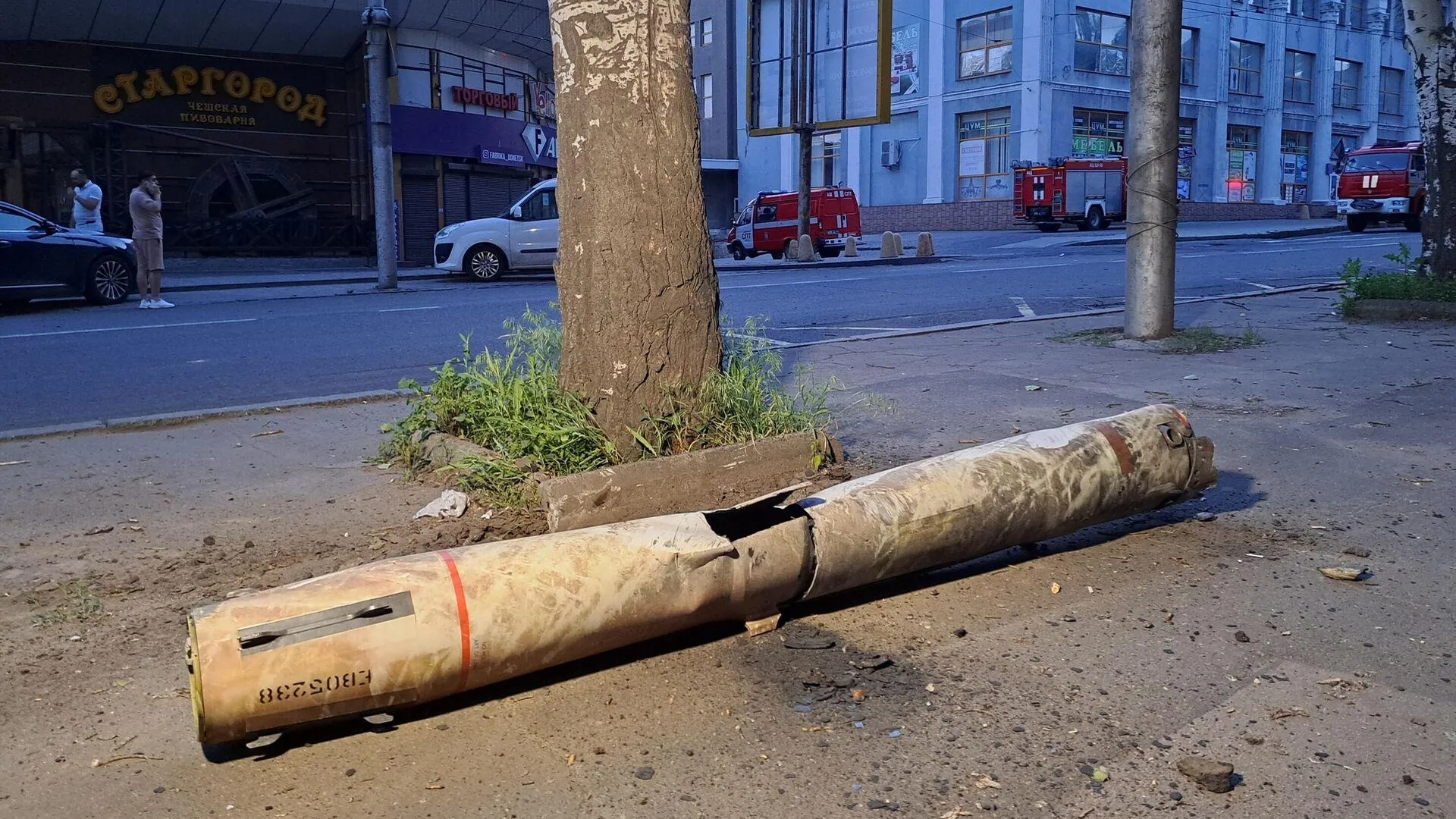 Американская ракета, которой ударили по Донецку