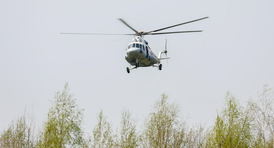 Минобороны: Ми-28 потерпел крушение в Калужской области, экипаж погиб