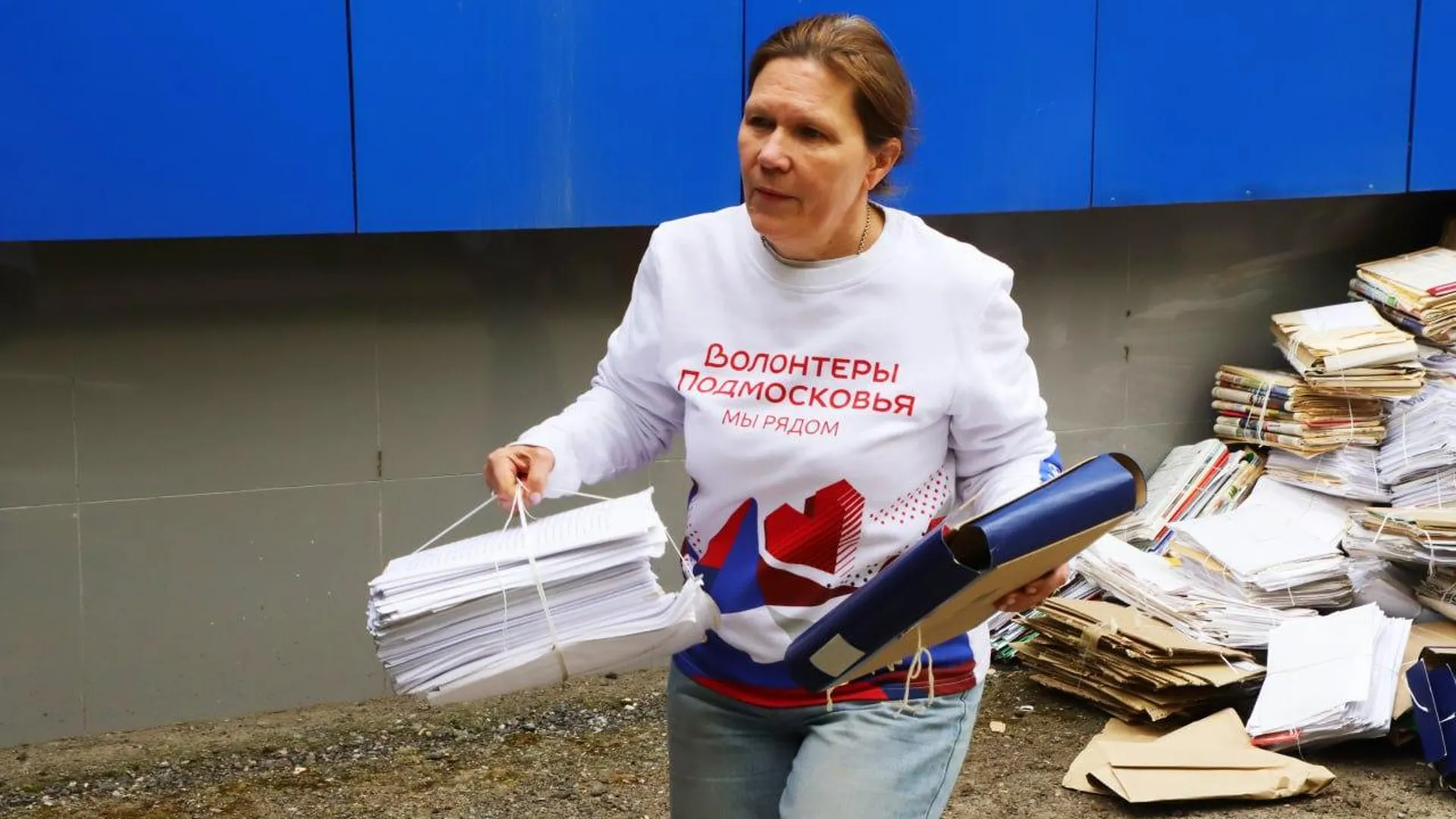 Тонны пластика и макулатуры: жители Воскресенска помогли природе на Всероссийском экомарафоне