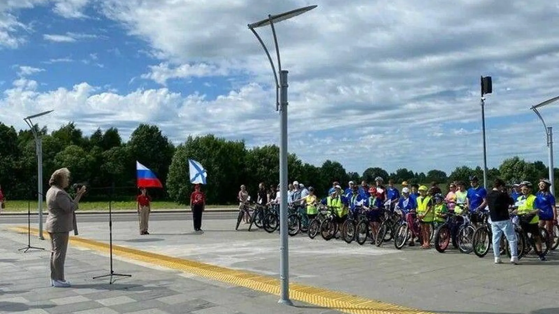 Трехдневный велопробег, посвященный развитию патриотизма, завершился в Подмосковье