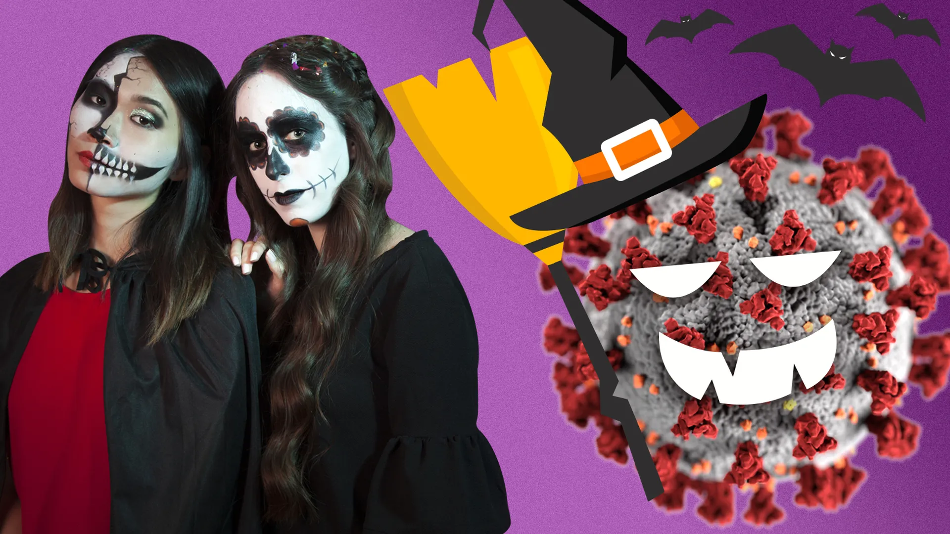 Россияне заинтересовались костюмами коронавируса к Хэллоуину. И предлагают микробов и странные маски