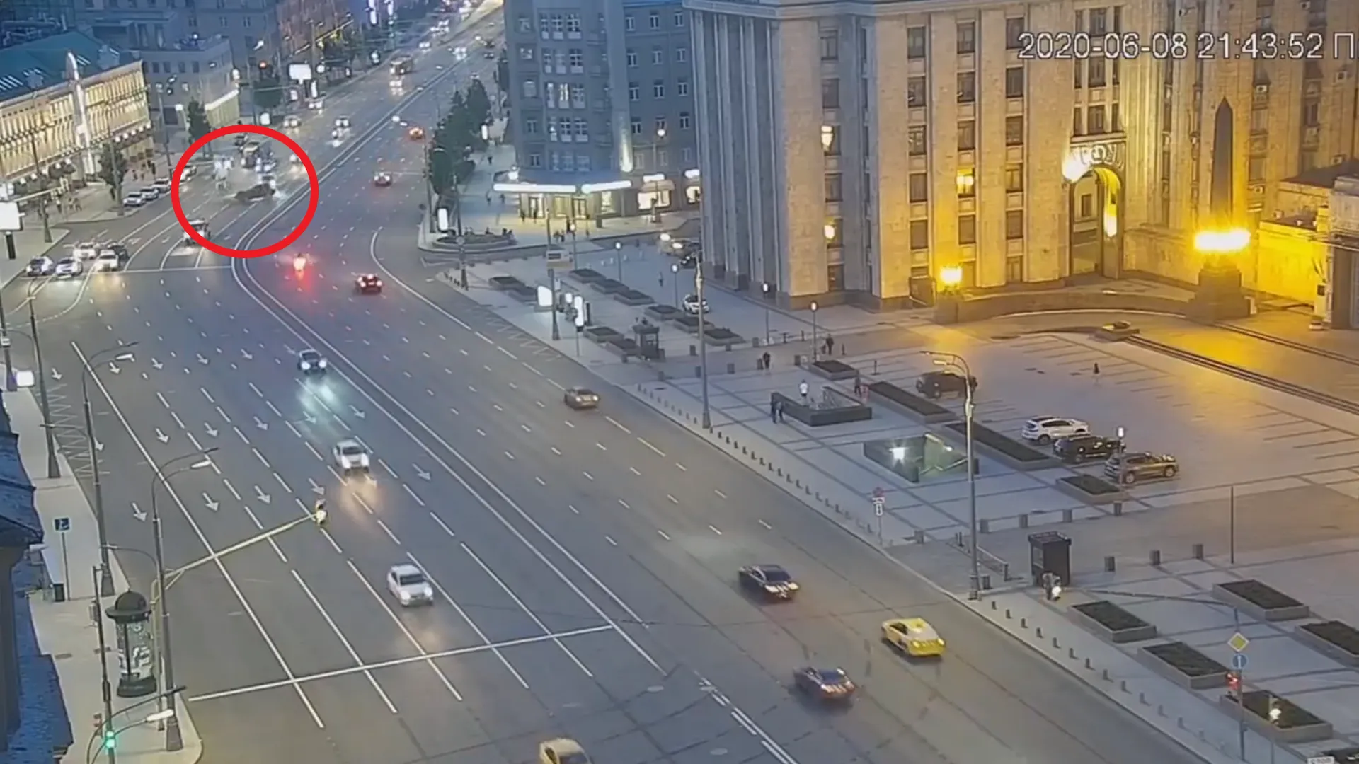 Пьяный Ефремов устроил аварию в центре Москвы. Хроника