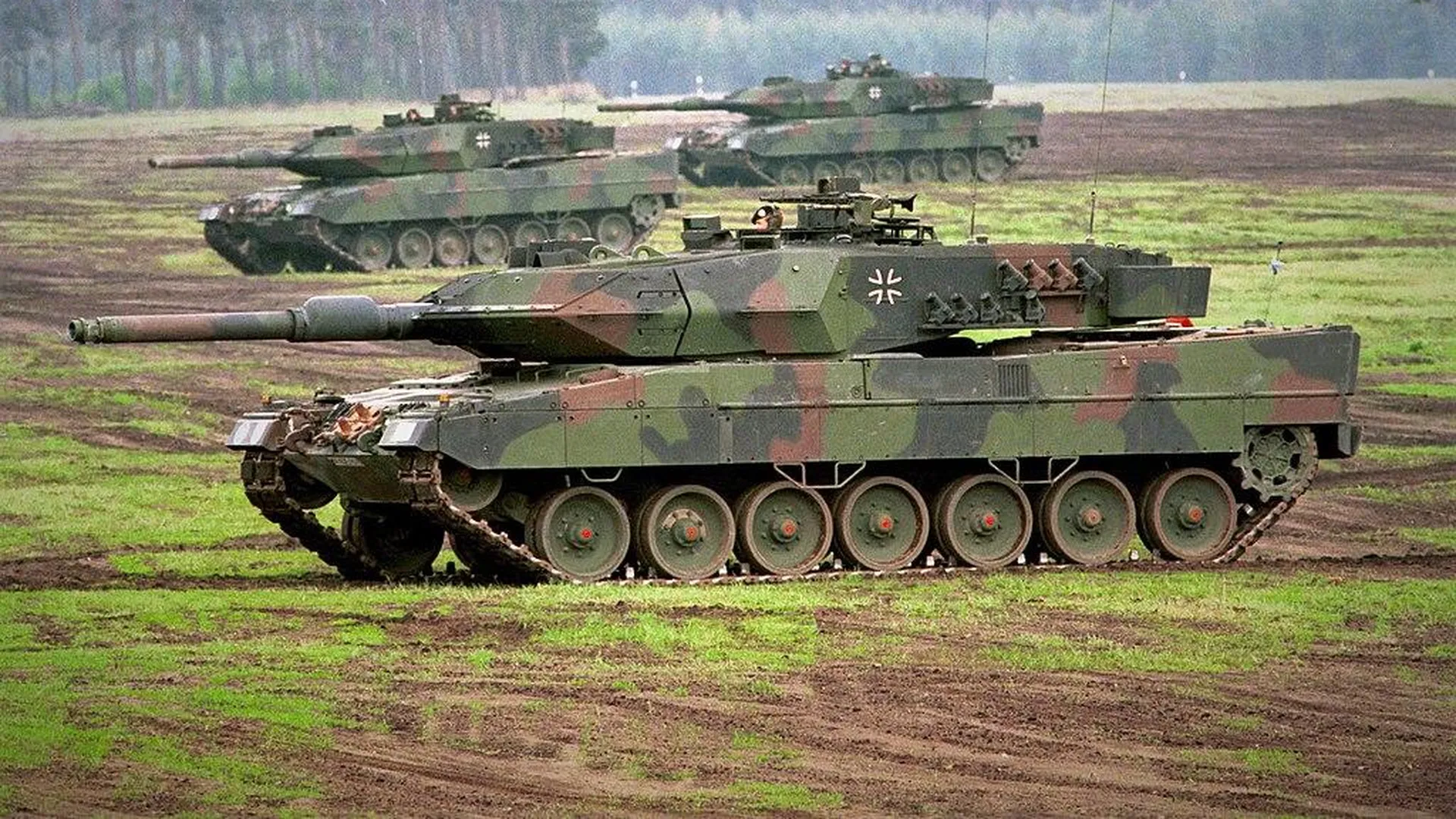 Немецкий танк Leopard 2A5