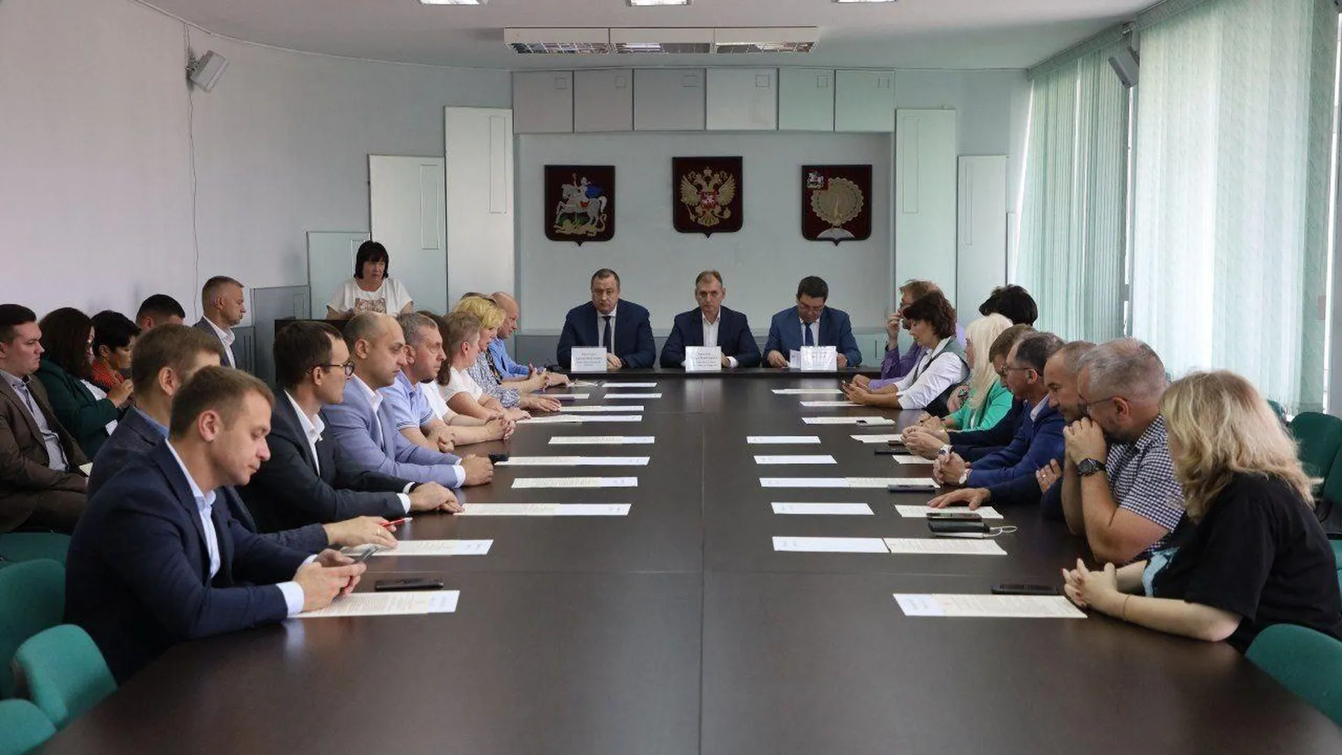 Глава городского округа Серпухов принял участие в работе Совета депутатов