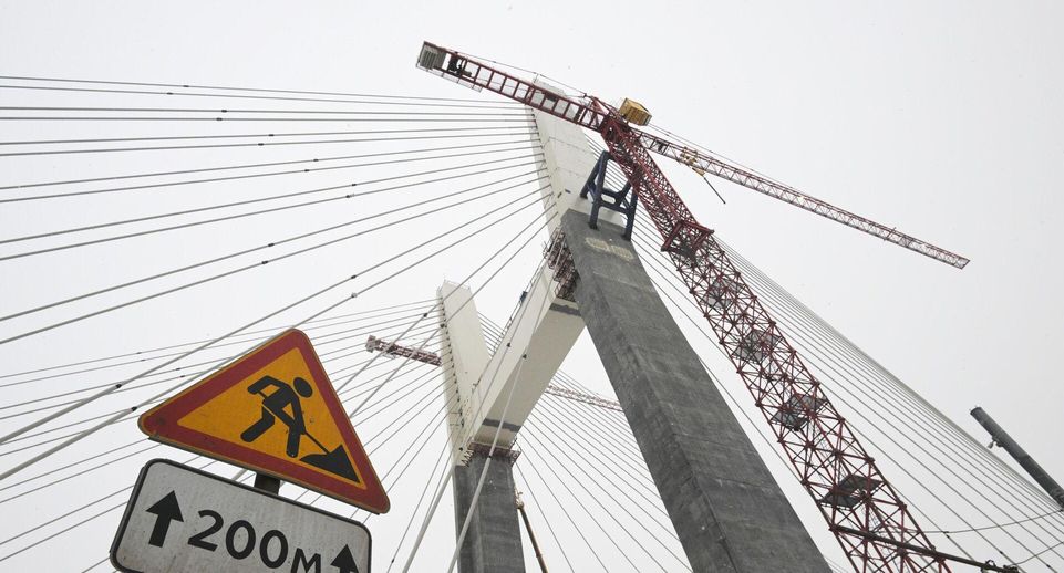 Работы по восстановлению временного моста через Пахру начались в Подольске