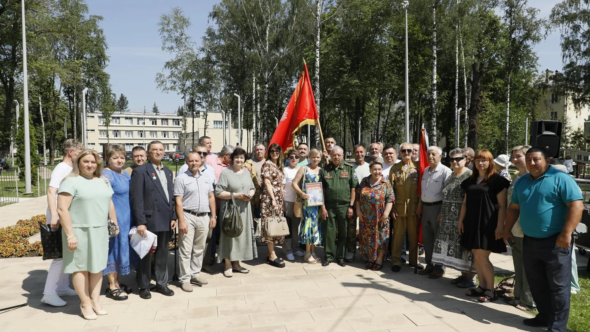 В Наро-Фоминске состоялся памятный митинг в честь Дня ветеранов боевых действий