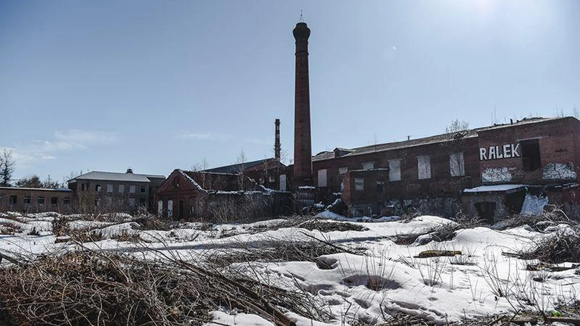 Заброшенный деревообрабатывающий завод в Орехово-Зуево