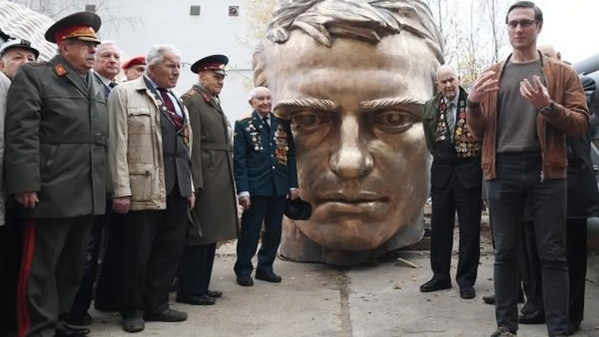 Бронзовую голову солдата для Ржевского мемориала отлили в Подмосковье