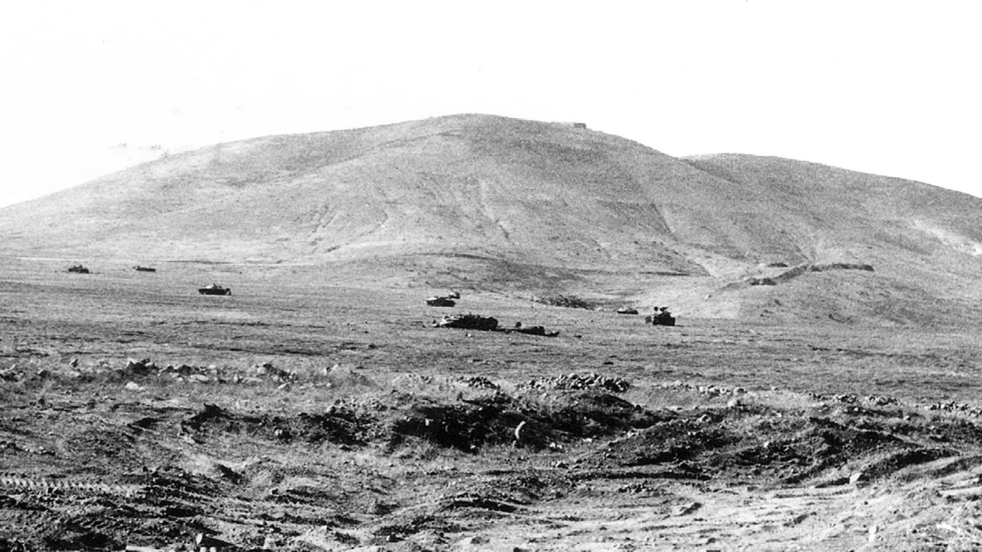 Танковое сражение в «Долине слез», 1973 год