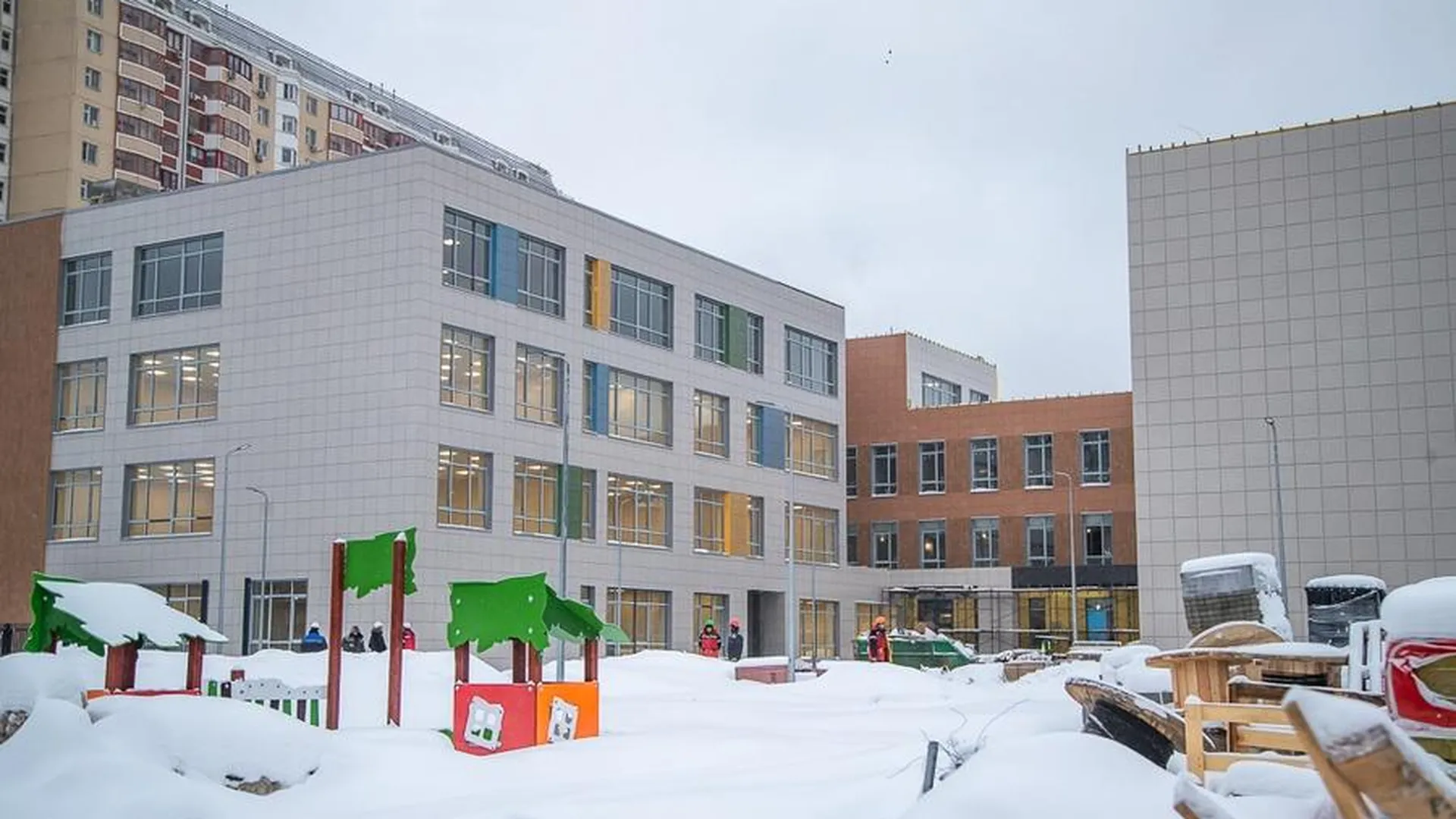 Новую школу в поселке Немчиновка откроют в 2024 году