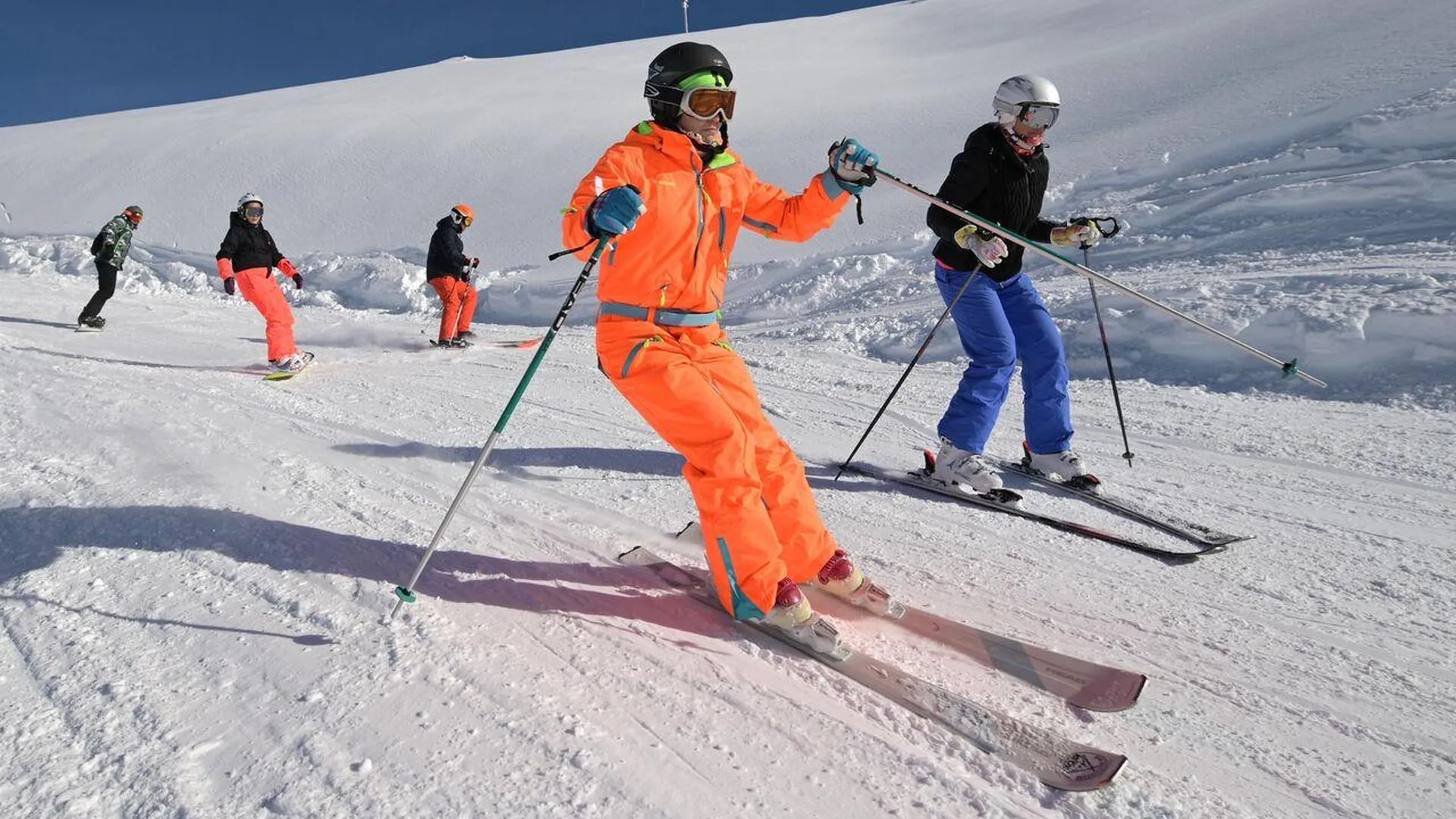 Костюмированный лыжный забег «На спорте после оливье» прошел в Ступине