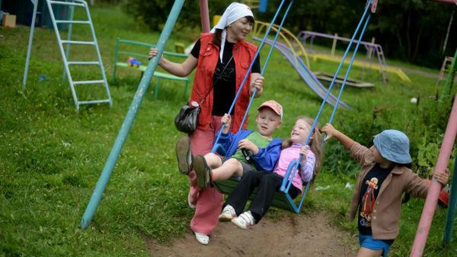На оборудование детских площадок в Ивантеевке уйдет 4,7 млн руб