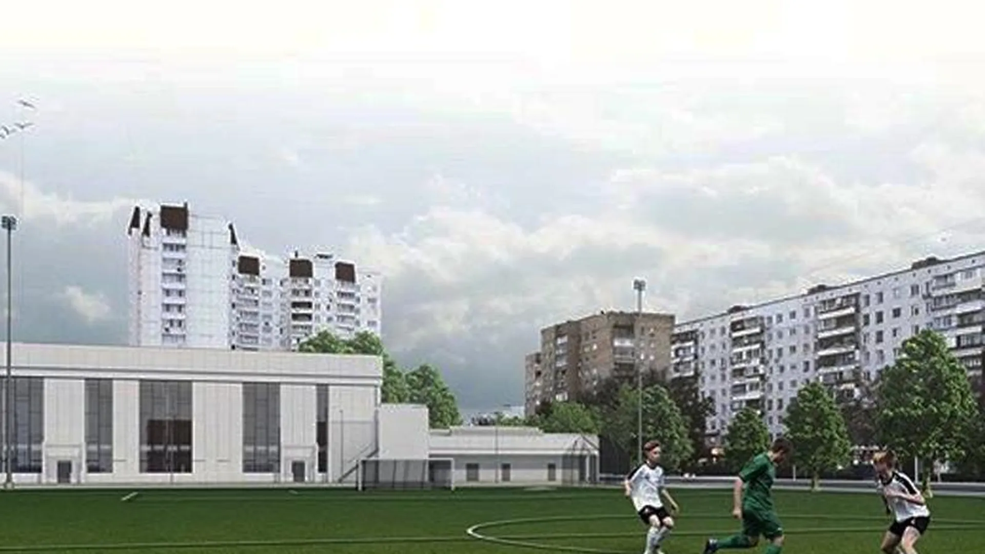 Реконструкция стадиона «Труд» началась в Балашихе