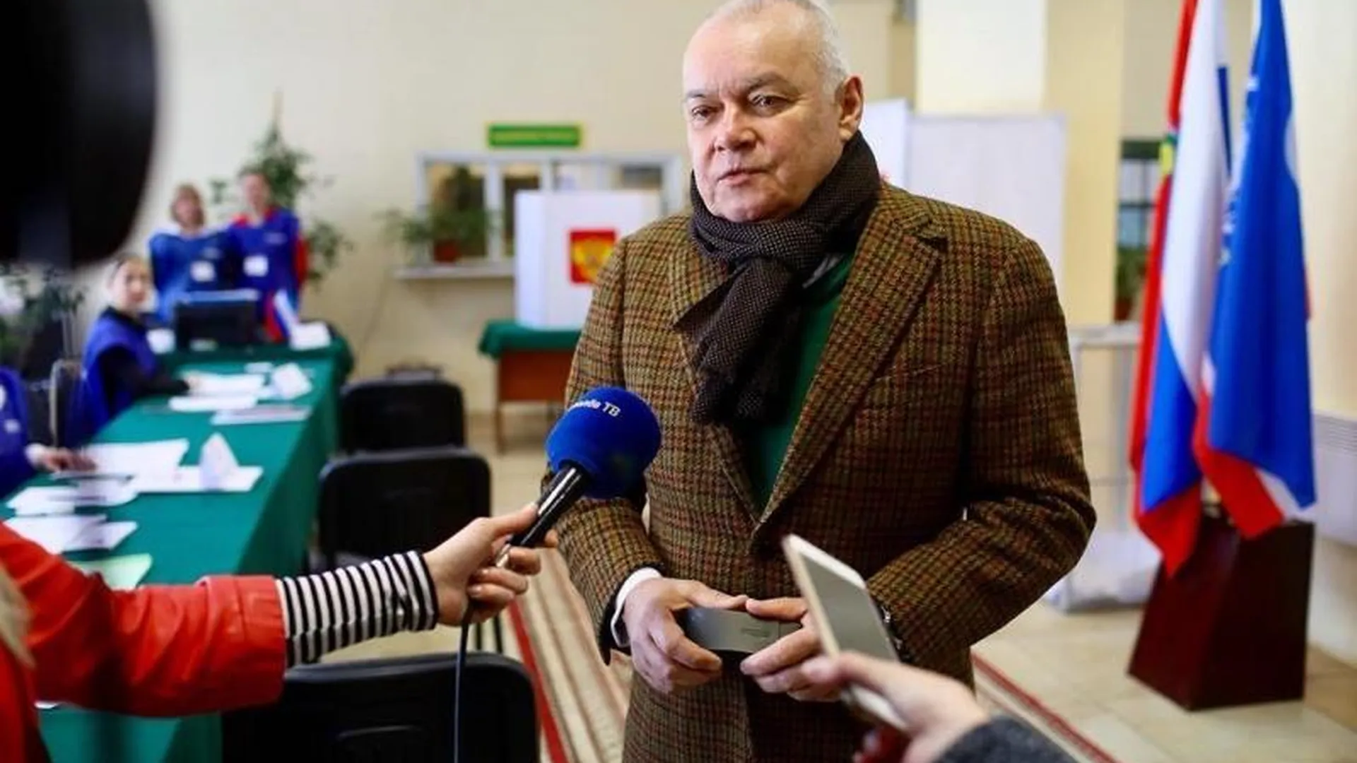 Дмитрий Киселев: я голосовал за надежность, за человеческую порядочность, за интеллект