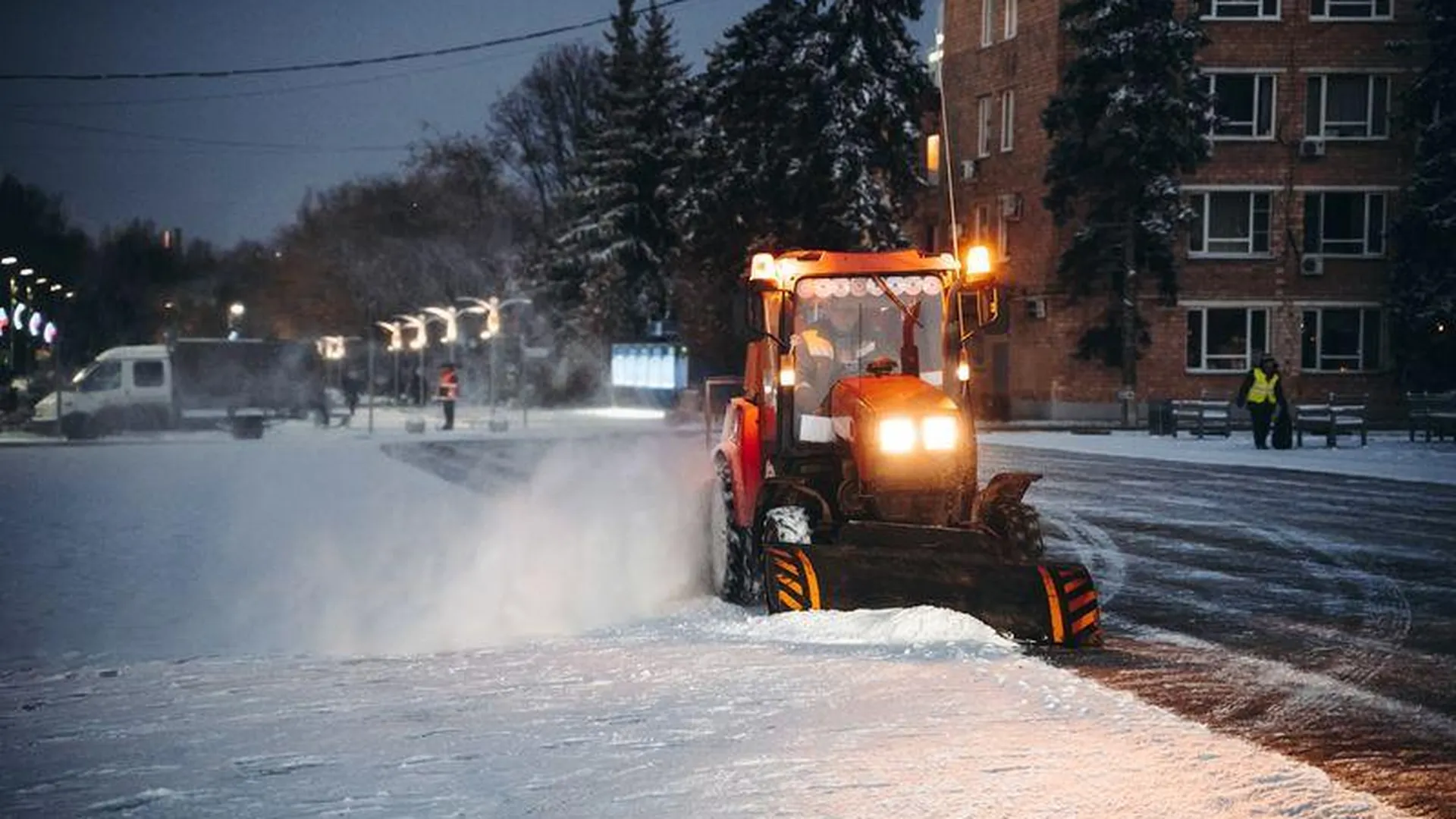В Московской области выявили муниципалитеты, которые хорошо справляются с уборкой снега