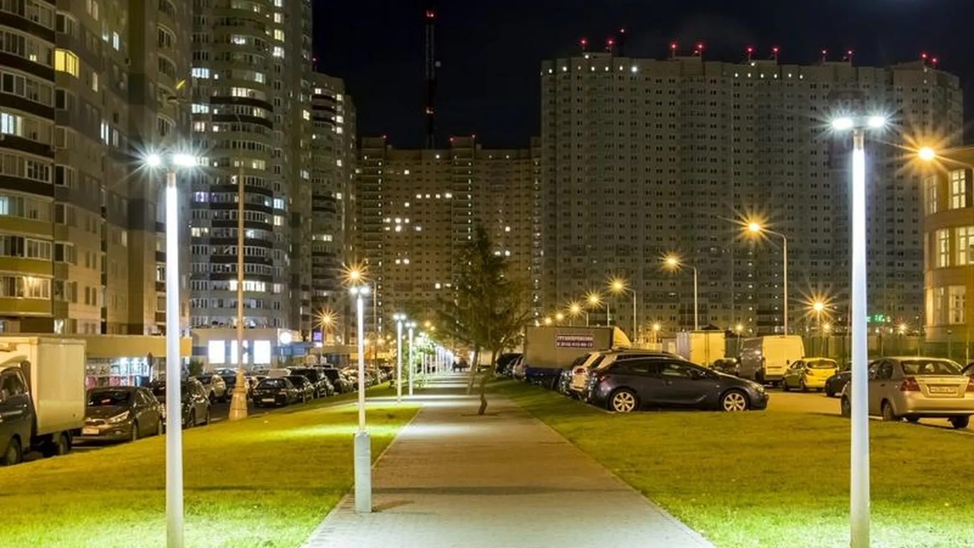 Уже 4,8 тыс уличных светильников установили и модернизировали в МО в 2016 г