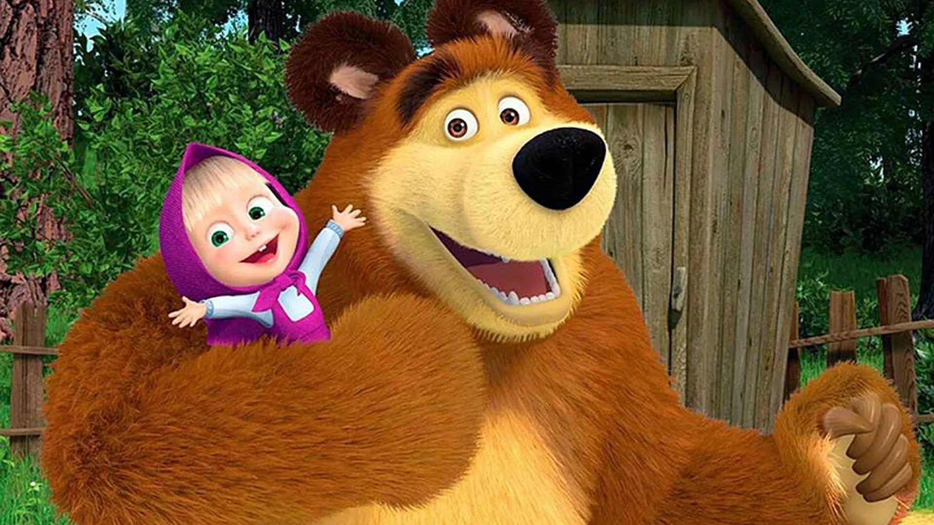 Мультсериал «Маша и Медведь» попал в топ-5 самых востребованных в мире