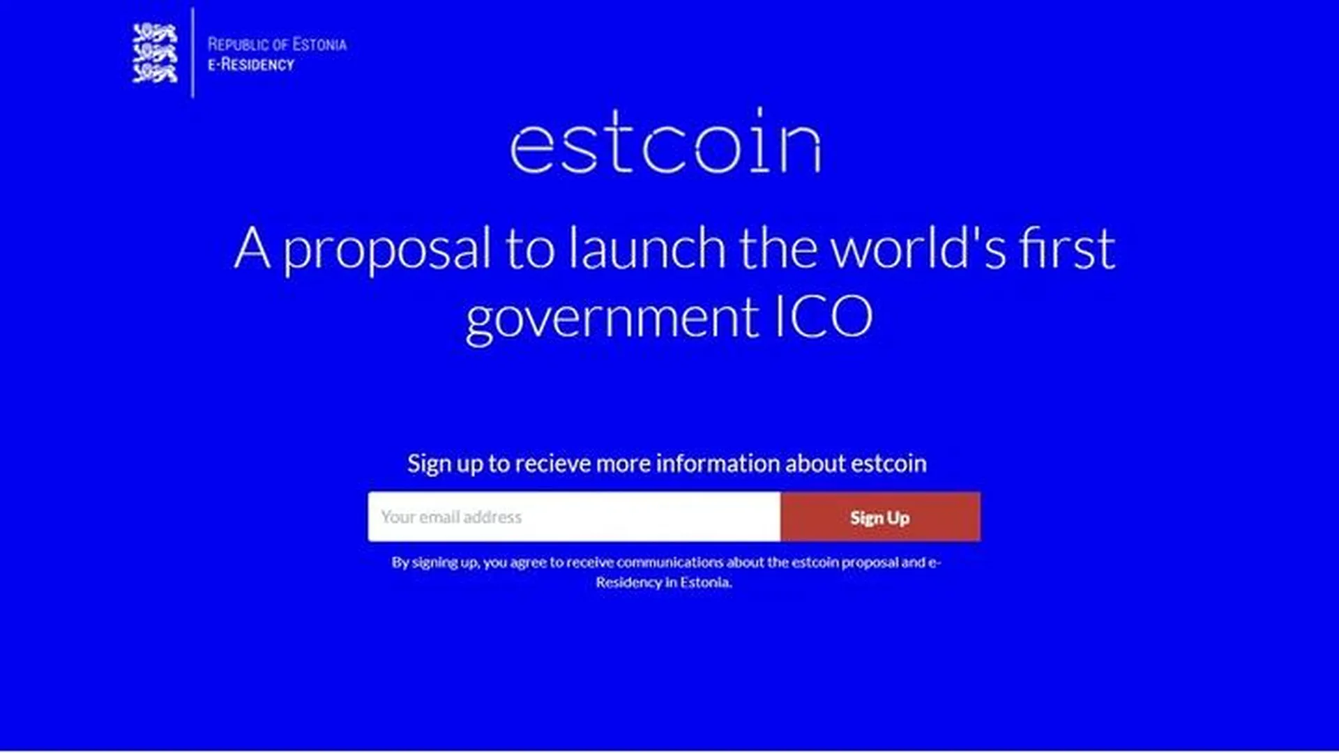 Сайт Estcoin