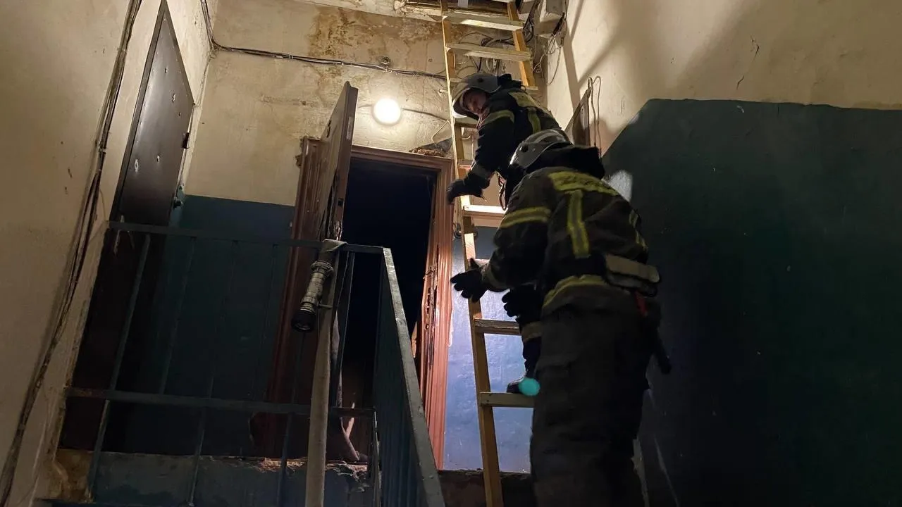 Несколько человек пострадали при пожаре в квартире в Сергиевом Посаде