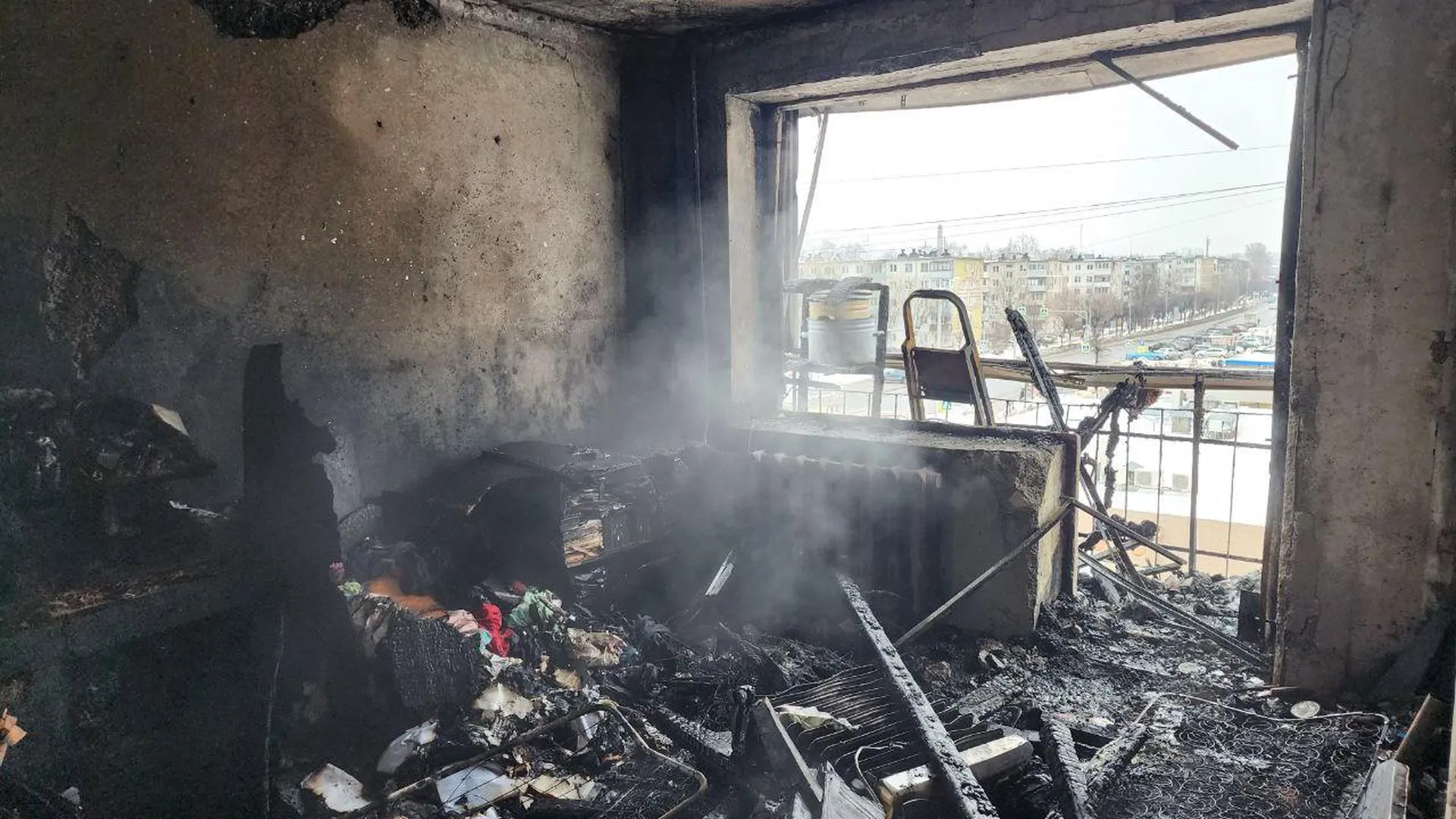 Глава Серпухова: режим ЧС муниципального характера введен в округе после пожара в жилом доме