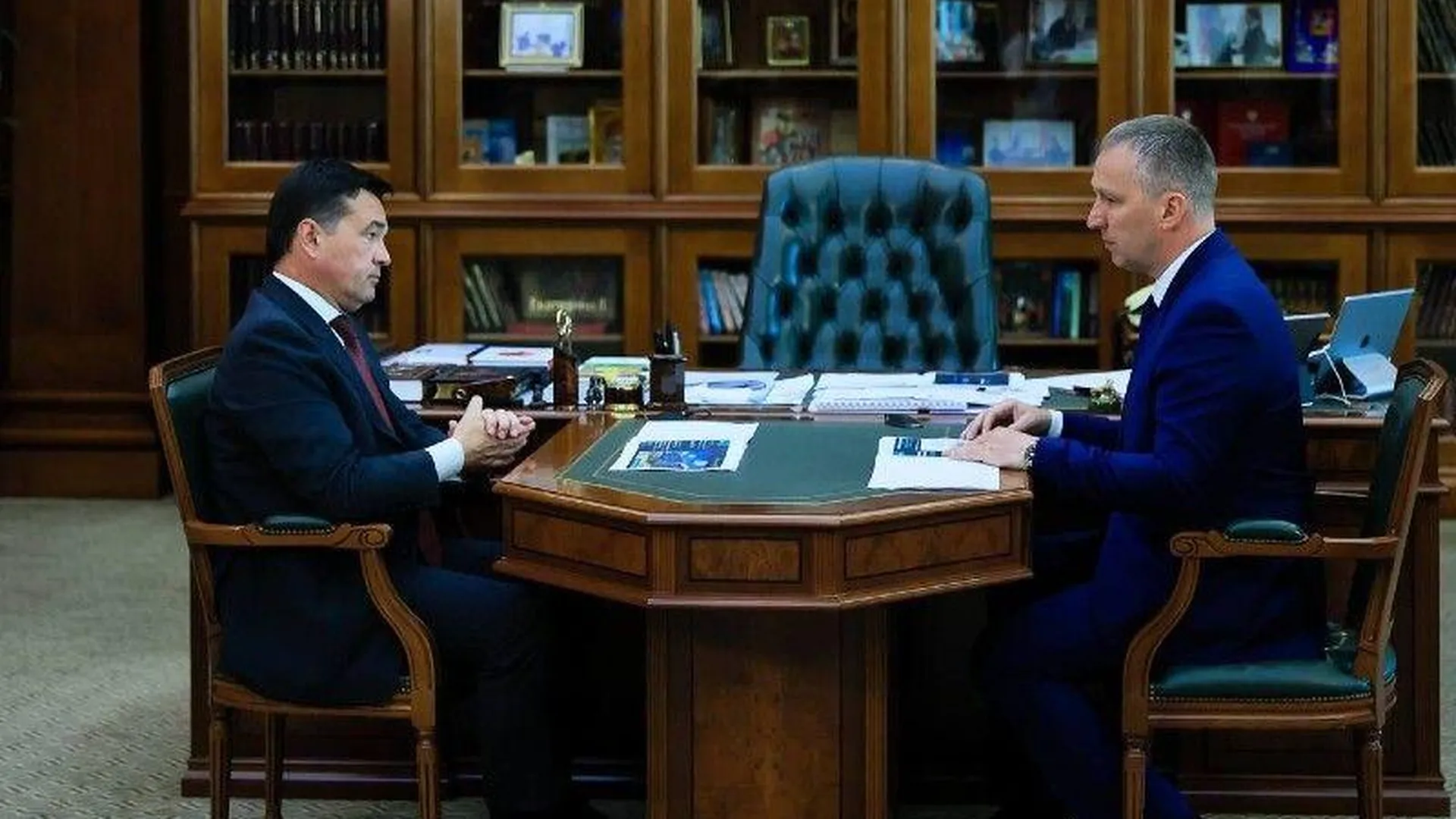 Глава Наро-Фоминска доложил губернатору Подмосковья о планах по развитию муниципалитета