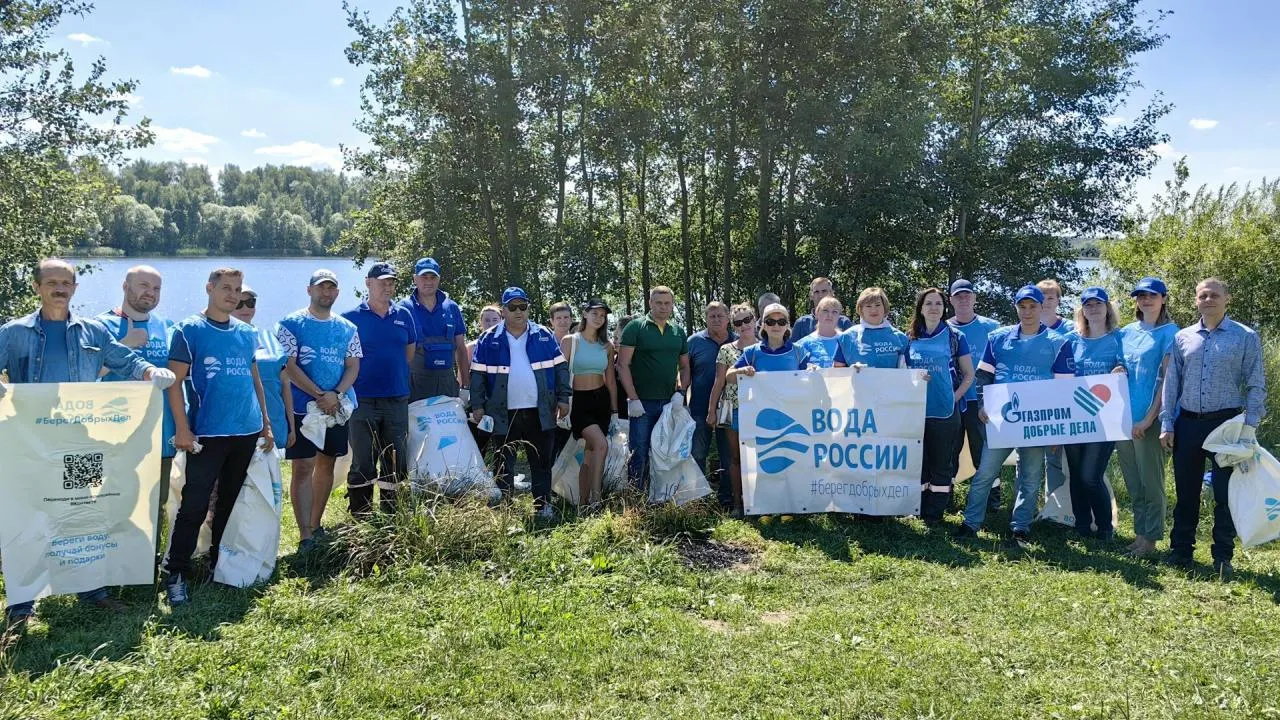 Более 50 мешков мусора собрали в рамках акции «Вода России» в Щелково