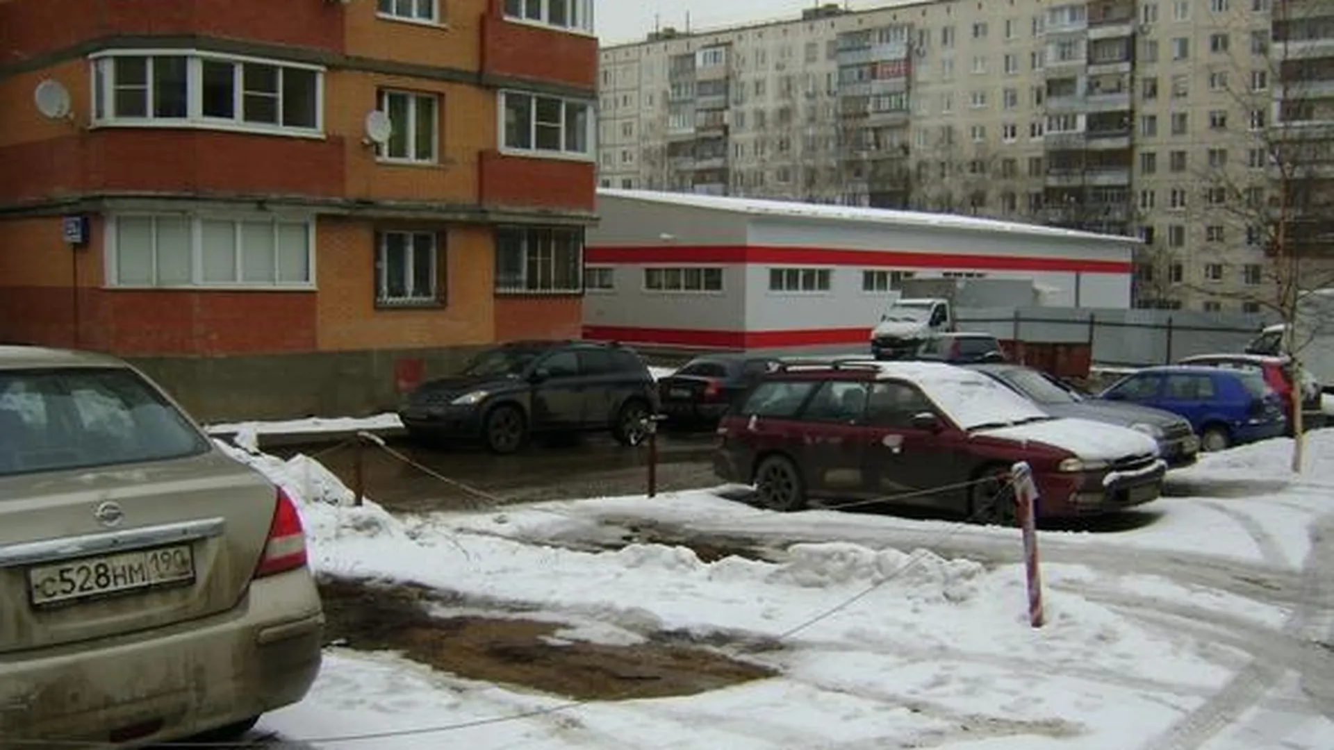 Незаконные ограждения для парковки убрали в Солнечногорске