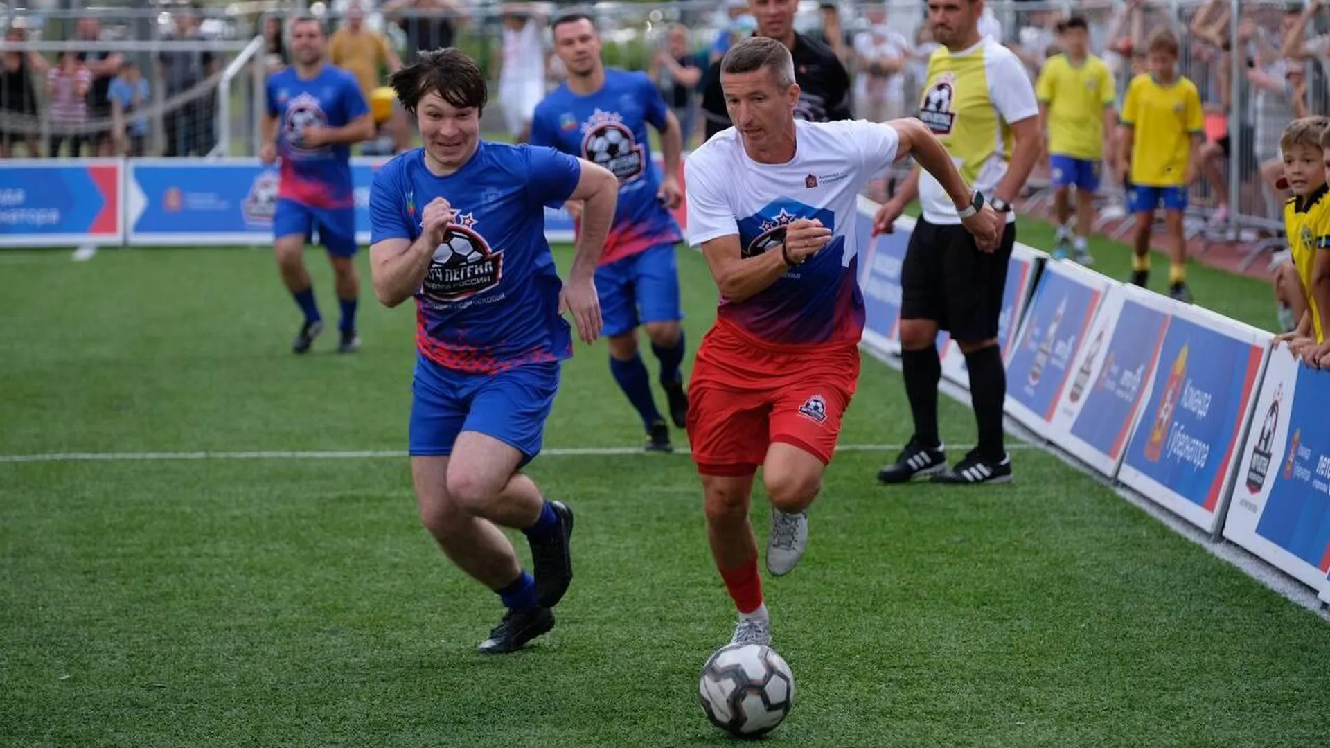 Футбольная «Команда легенд» сыграет со сборной любителей подмосковной Балашихи